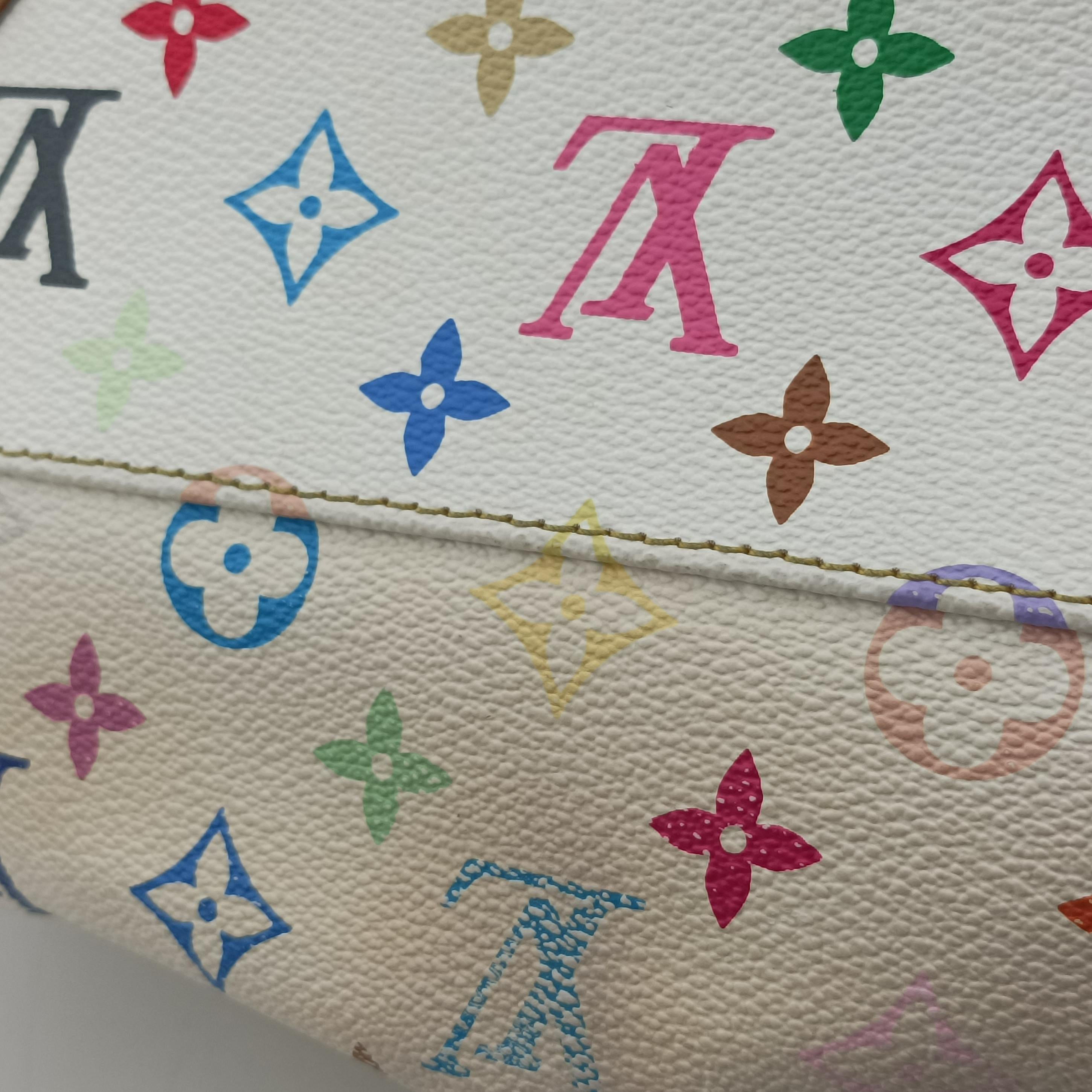 JUDY MM white Monogram Multicolor M40255 FR4147ジュディMM ブロン モノグラム マルチカラー M40255 FR4147