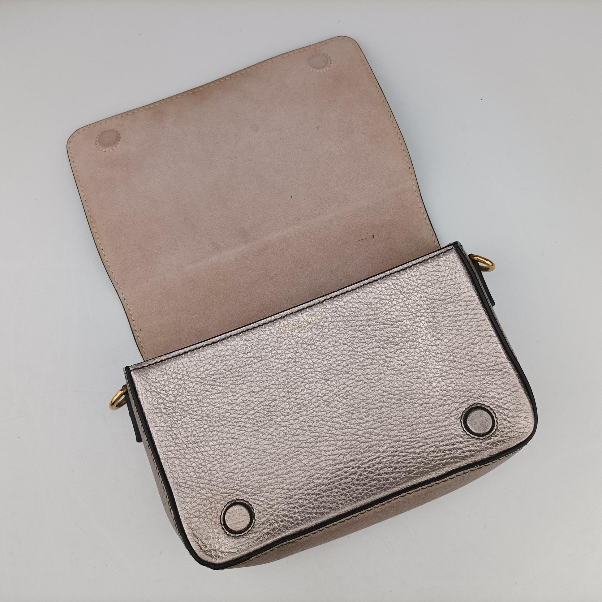 flap Gold leather 01-RU-0177フラップ ゴールド  レザー 01-RU-0177