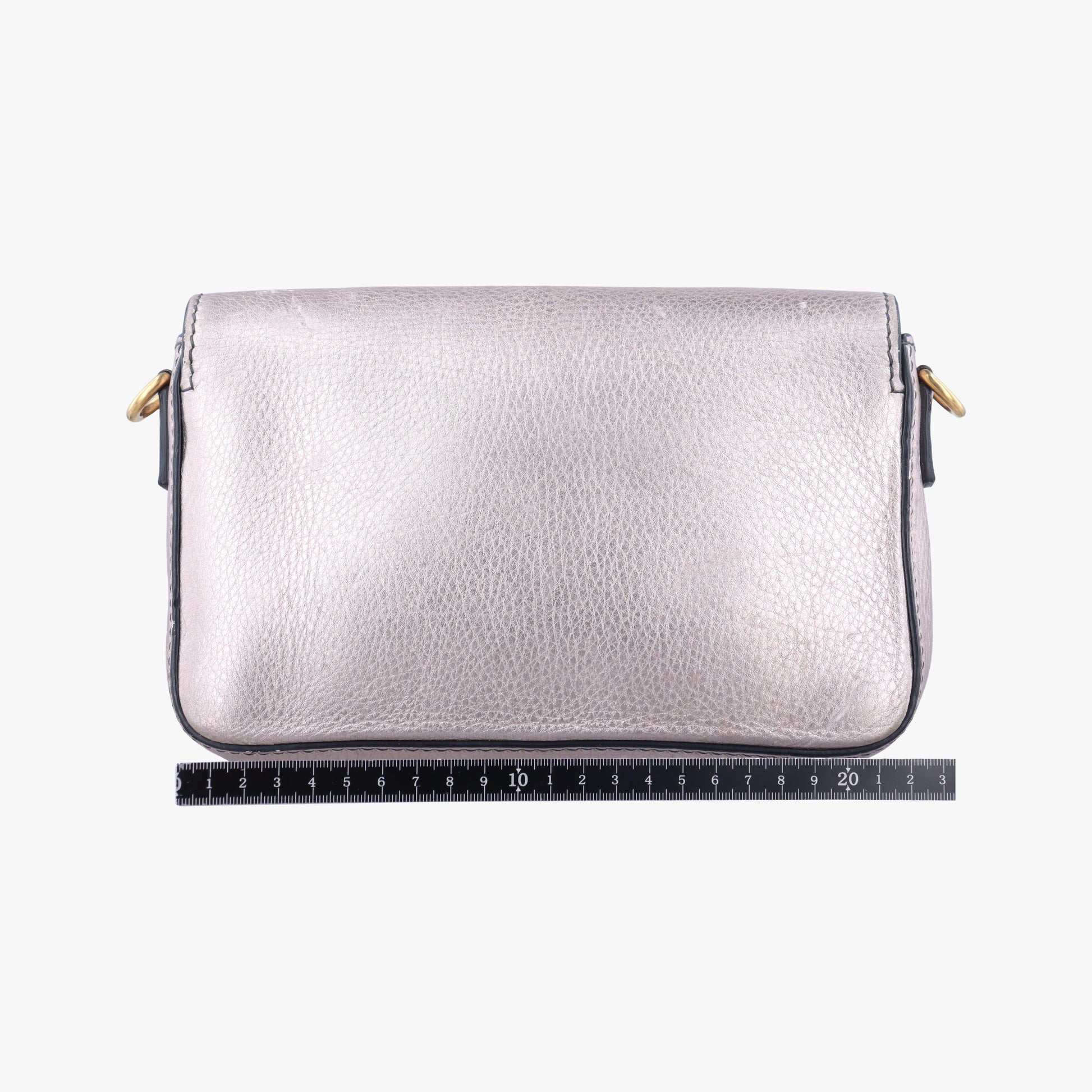 flap Gold leather 01-RU-0177フラップ ゴールド  レザー 01-RU-0177