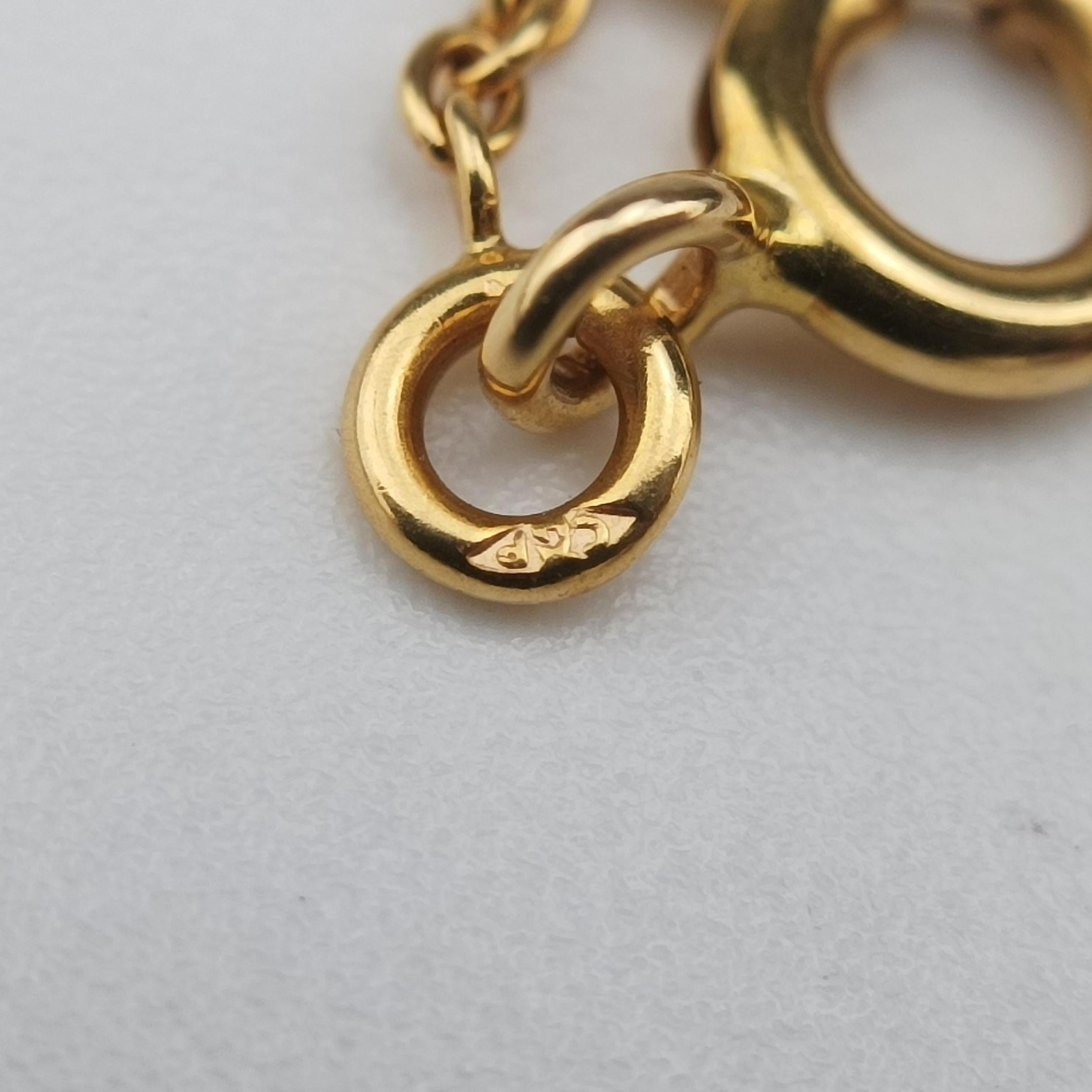 Rose des Vents medallion　 Golden×Green AU750 092344ローズデヴァン メダリオン ゴールド×グリーン AU750 092344