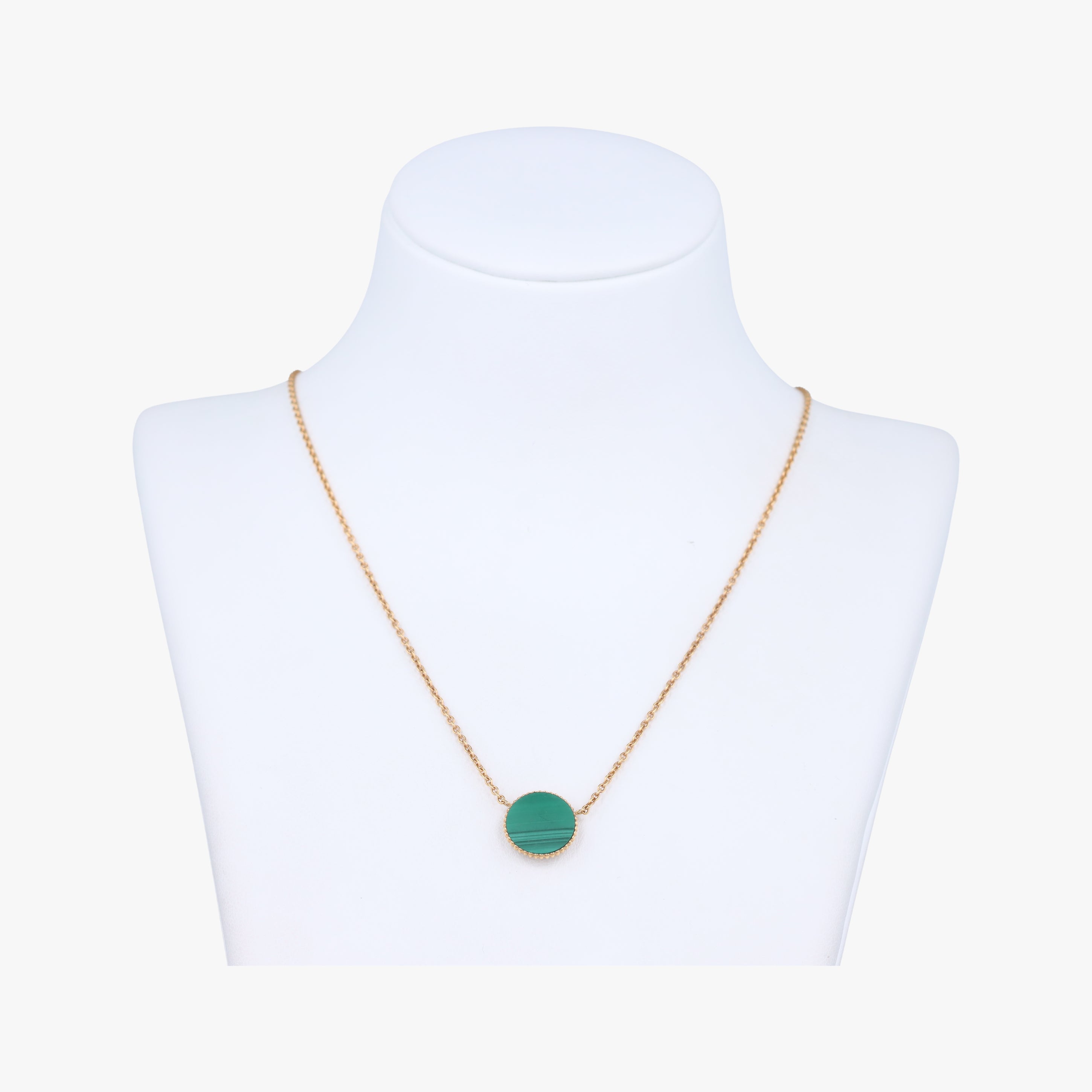 Rose des Vents medallion　 Golden×Green AU750 092344ローズデヴァン メダリオン ゴールド×グリーン AU750 092344