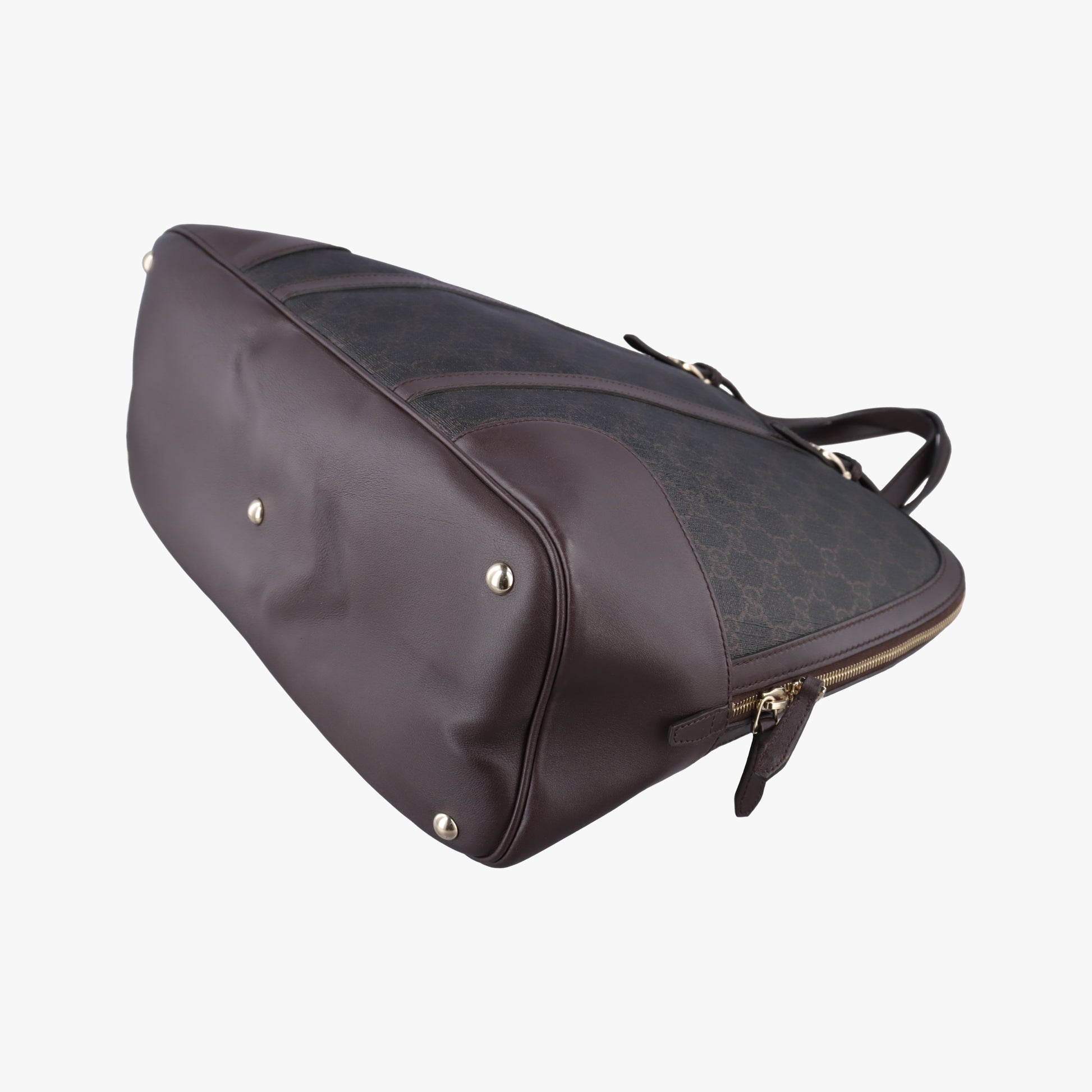 Microguccissima Brown PVC coated canvas 309616 D014442980マイクログッチシマ ブラウン PVCコーティングキャンバス 309616 D014442980