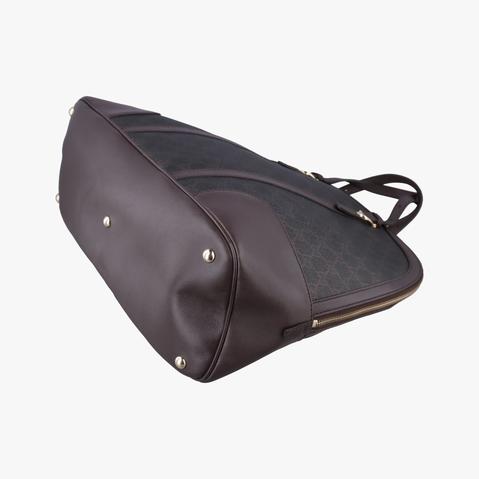 Microguccissima Brown PVC coated canvas 309616 D014442980マイクログッチシマ ブラウン PVCコーティングキャンバス 309616 D014442980