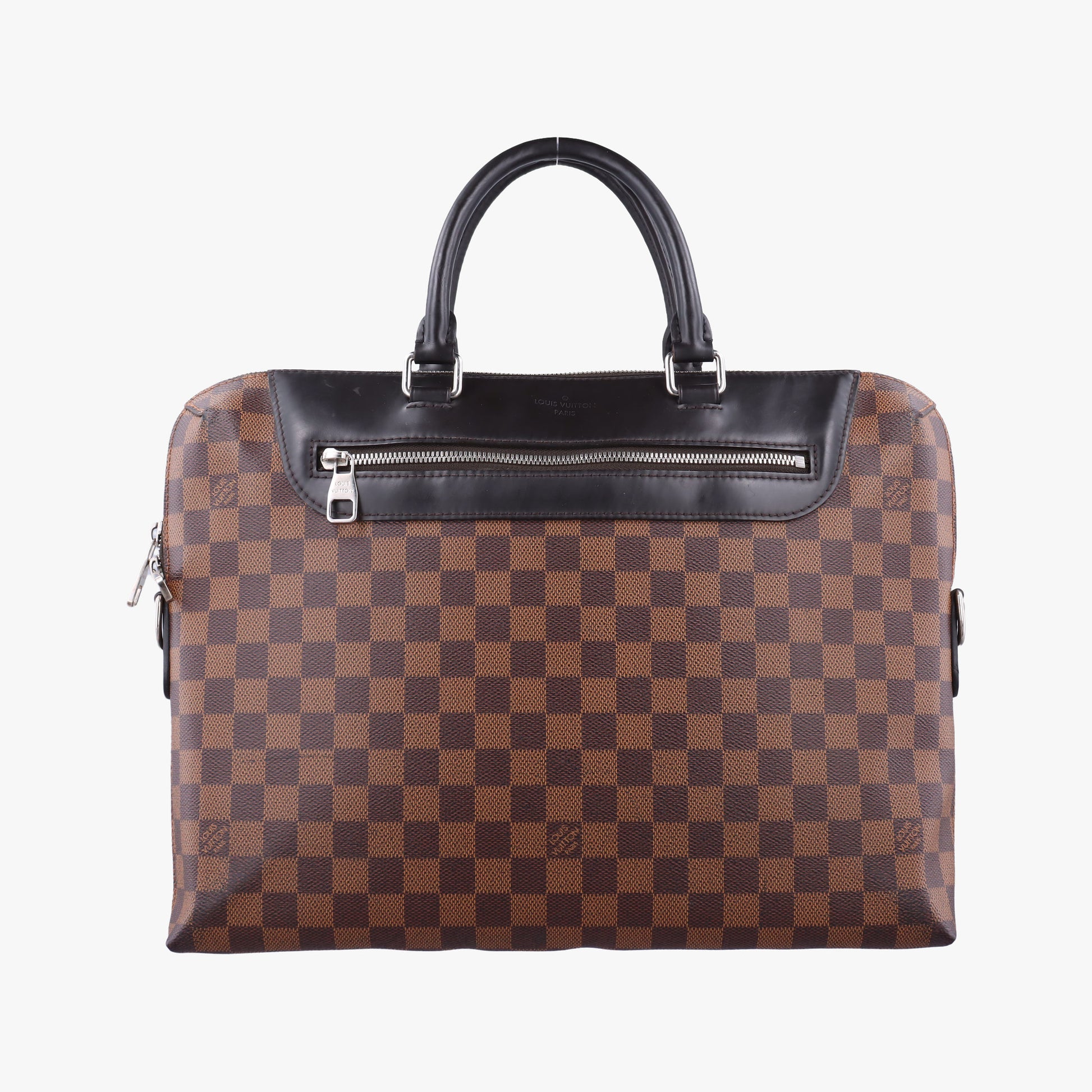 PDJ Port Document Jour Ebene x Noir Damier canvas x leather N41438 CA0186PDJ ポルトドキュマンジュール エベヌ×ノワール ダミエキャンバス×レザー N41438 CA0186