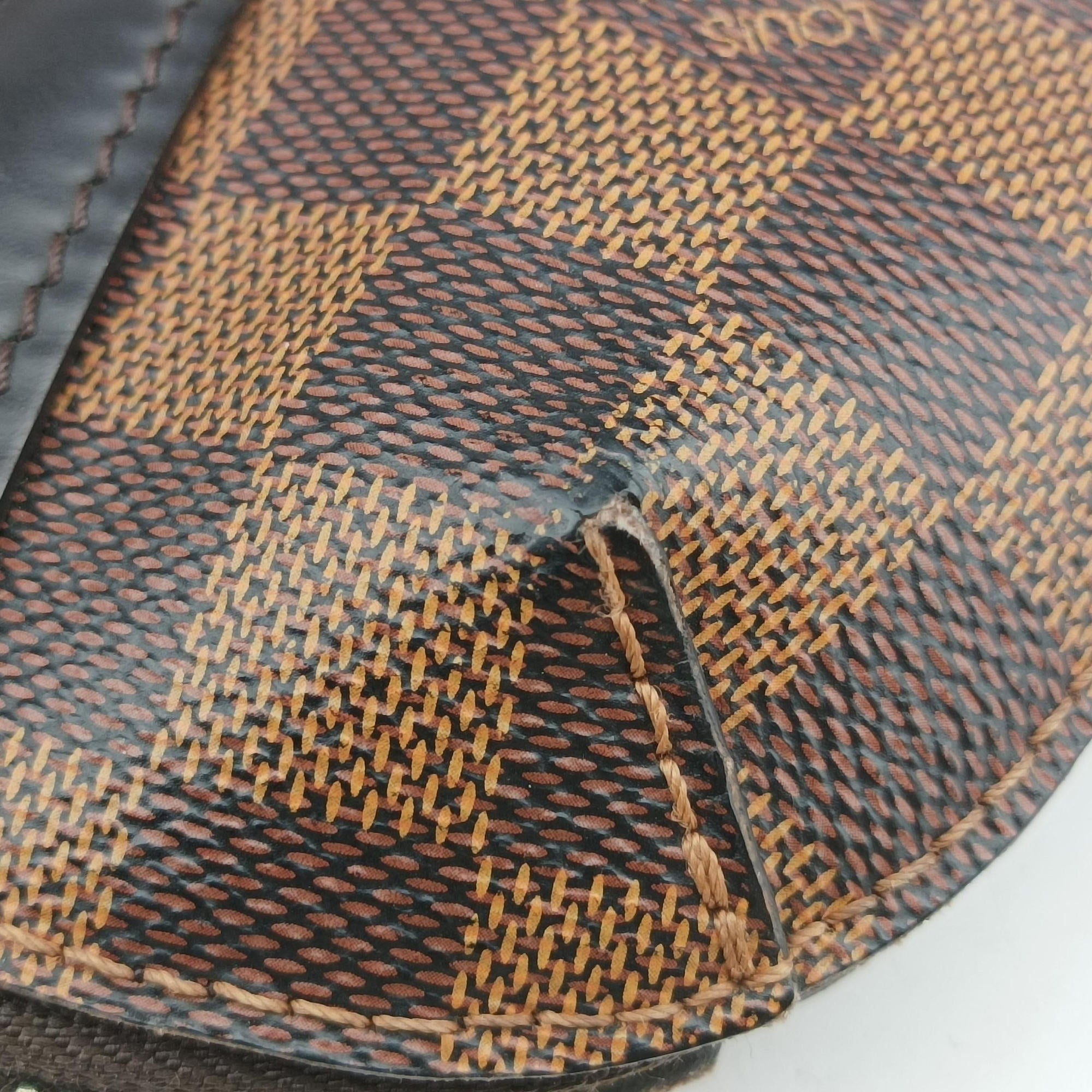 PDJ Port Document Jour Ebene x Noir Damier canvas x leather N41438 CA0186PDJ ポルトドキュマンジュール エベヌ×ノワール ダミエキャンバス×レザー N41438 CA0186