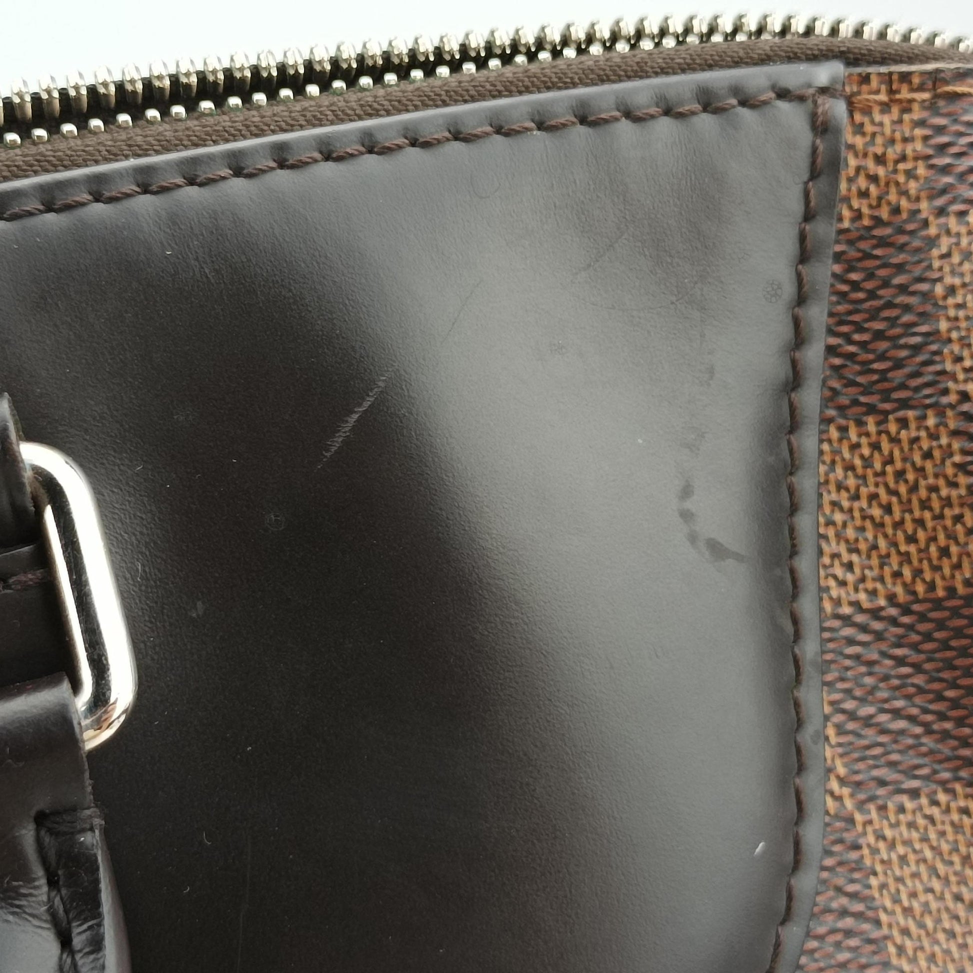 PDJ Port Document Jour Ebene x Noir Damier canvas x leather N41438 CA0186PDJ ポルトドキュマンジュール エベヌ×ノワール ダミエキャンバス×レザー N41438 CA0186