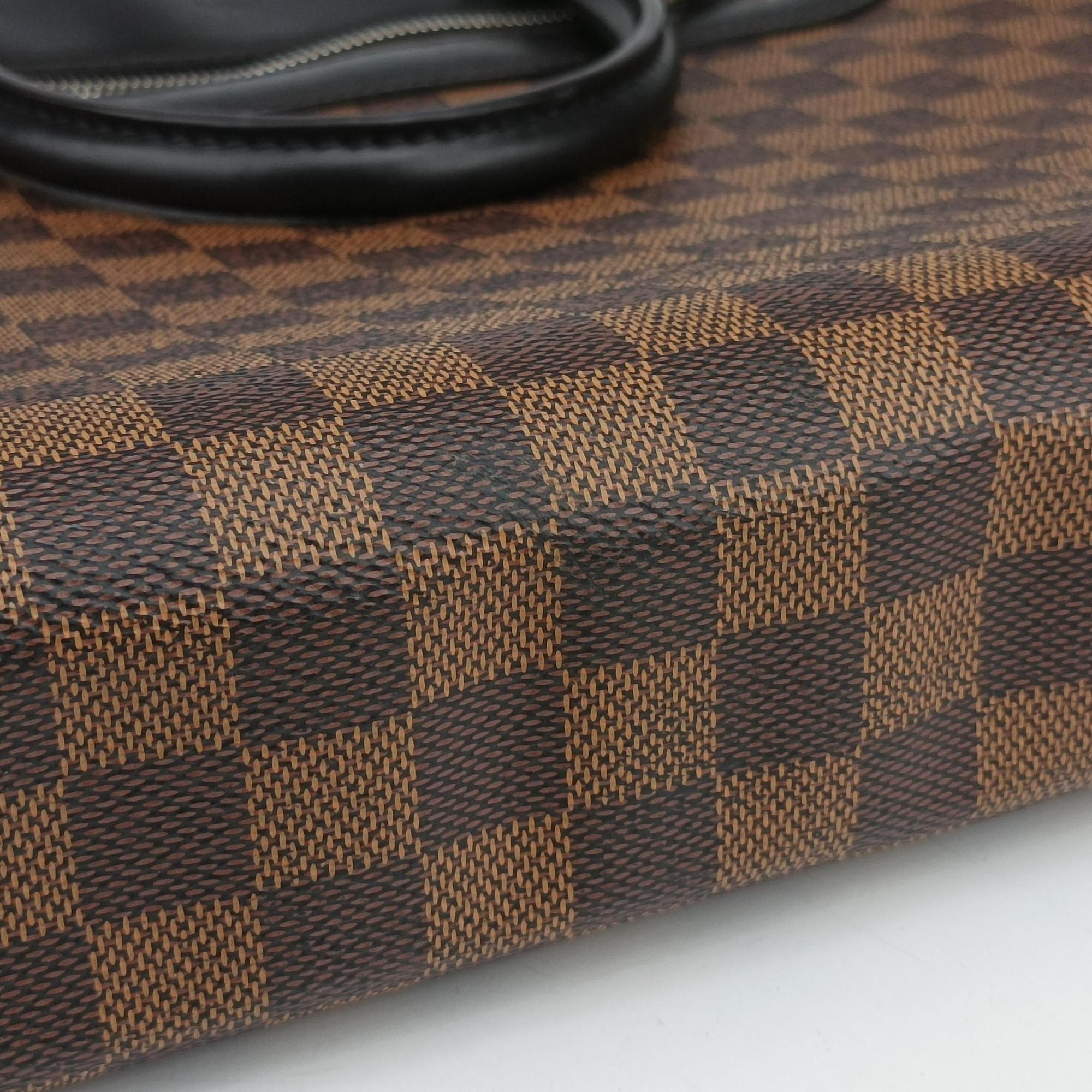 PDJ Port Document Jour Ebene x Noir Damier canvas x leather N41438 CA0186PDJ ポルトドキュマンジュール エベヌ×ノワール ダミエキャンバス×レザー N41438 CA0186