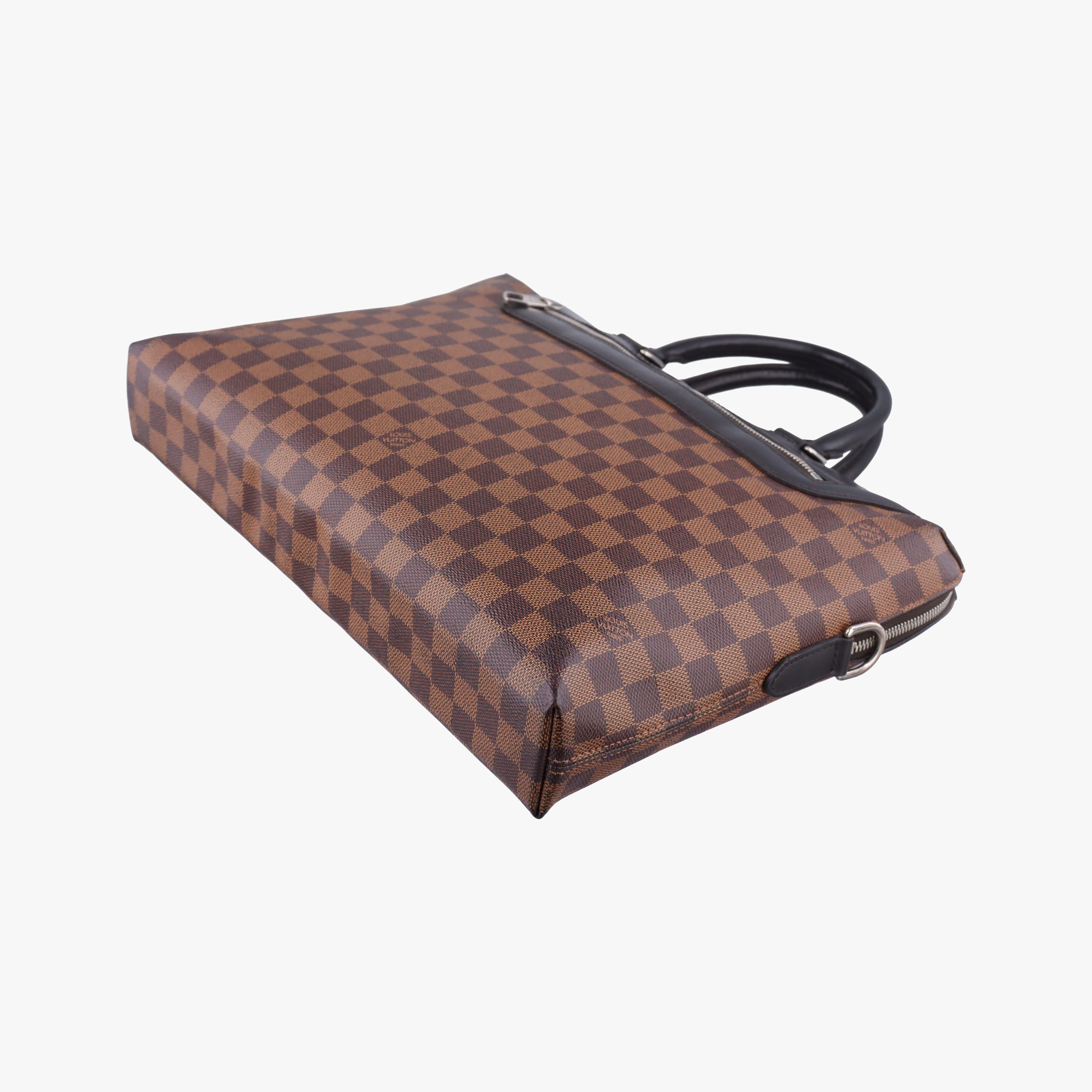 PDJ Port Document Jour Ebene x Noir Damier canvas x leather N41438 CA0186PDJ ポルトドキュマンジュール エベヌ×ノワール ダミエキャンバス×レザー N41438 CA0186