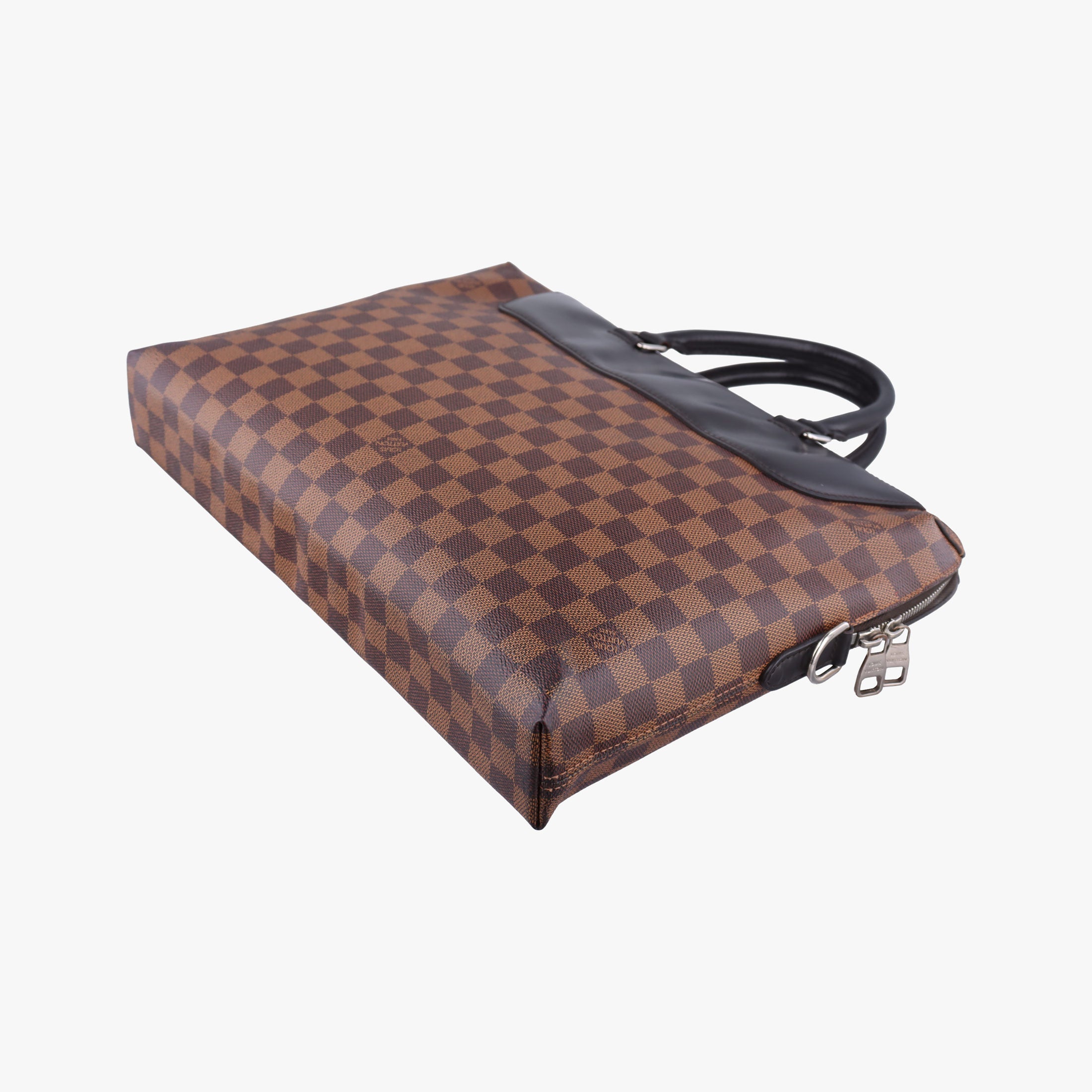 PDJ Port Document Jour Ebene x Noir Damier canvas x leather N41438 CA0186PDJ ポルトドキュマンジュール エベヌ×ノワール ダミエキャンバス×レザー N41438 CA0186