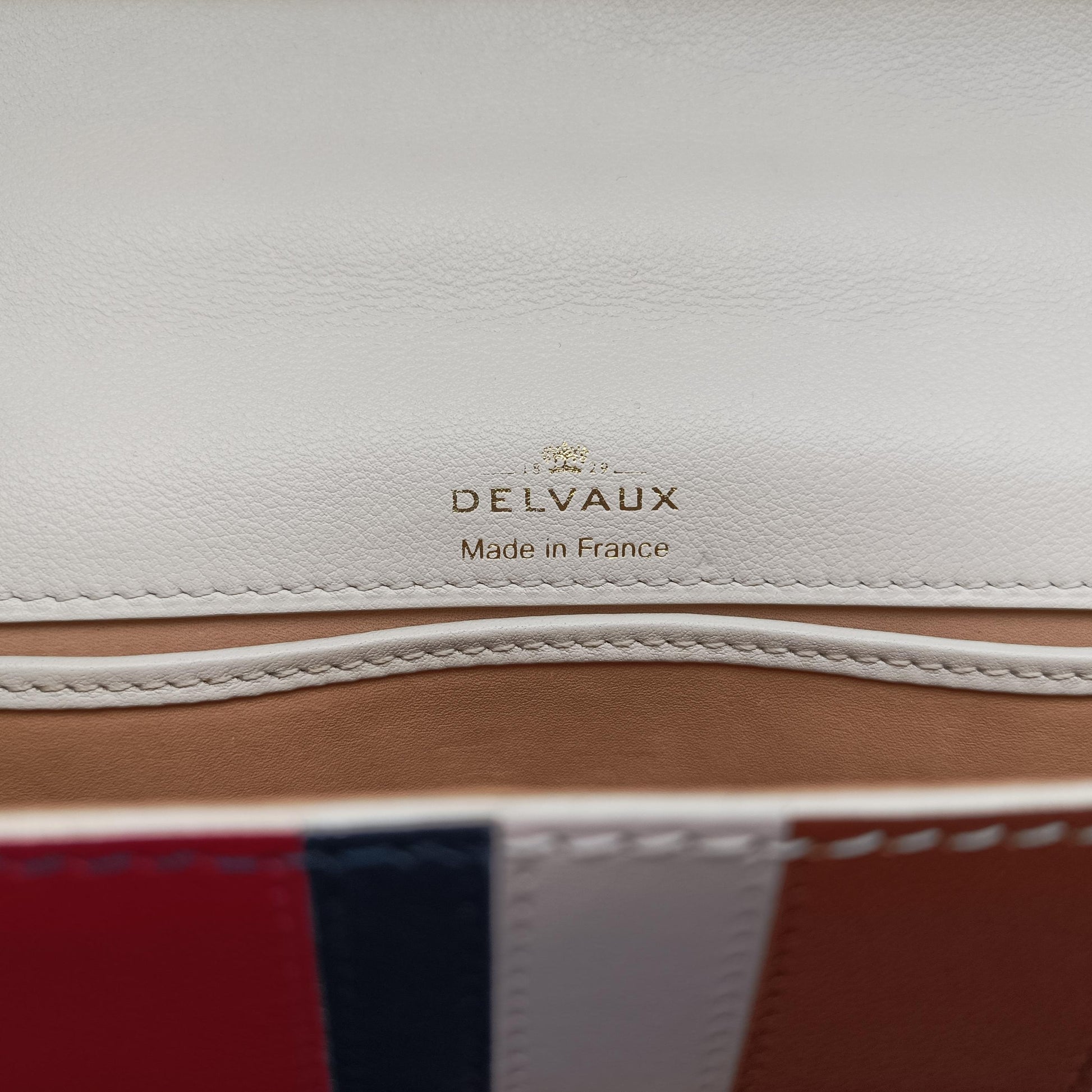 Tempete White xNavy x Red x Brown leather IO7Hタンペート ホワイト×ネービー×レッド×ブラウン レザー IO7H