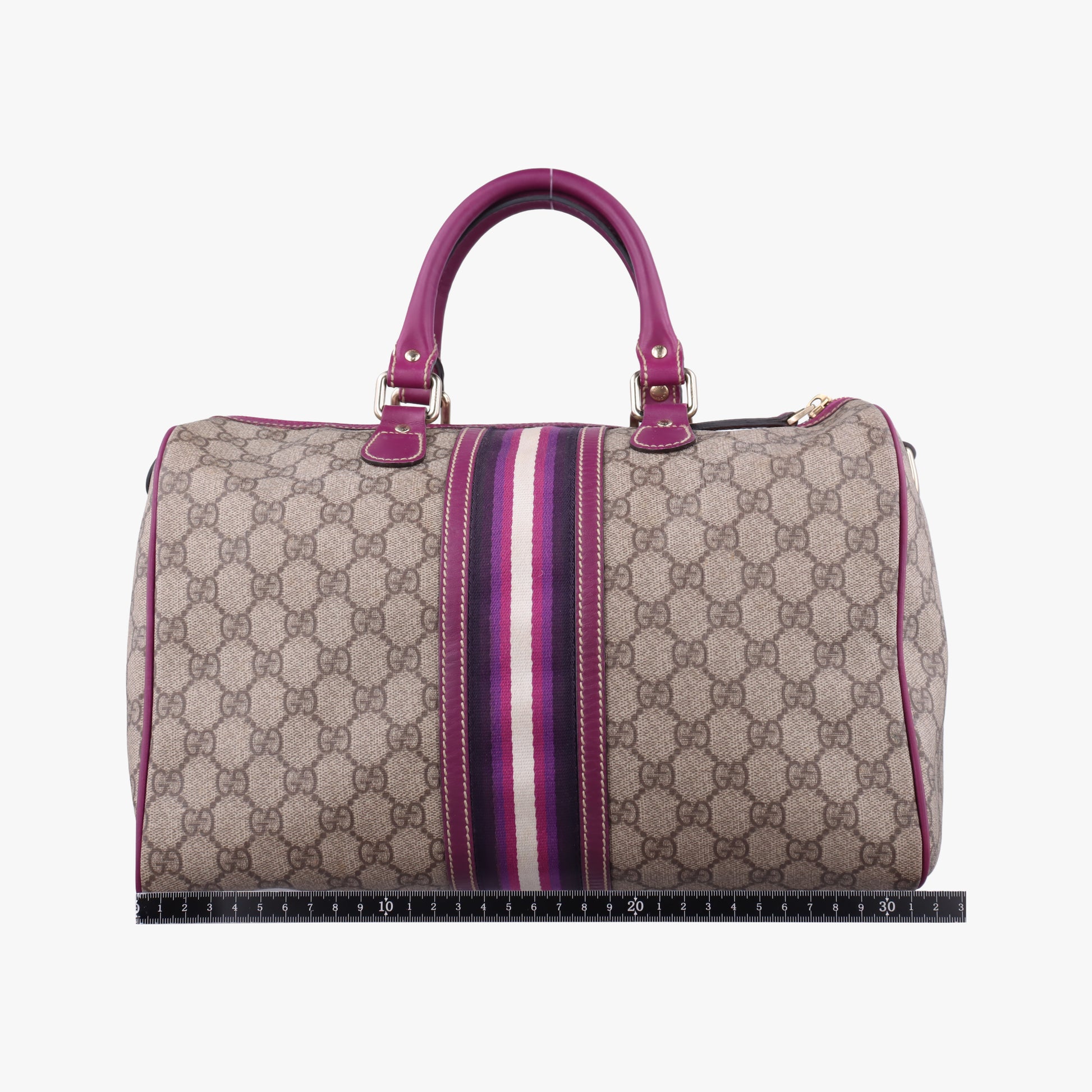 Web Joy GG Supreme beige×purple PVC coated canvas 189895 C2851381GGスプリーム ウェブジョイ ベージュ×パープル PVCコーティングキャンバス 189895 C2851381