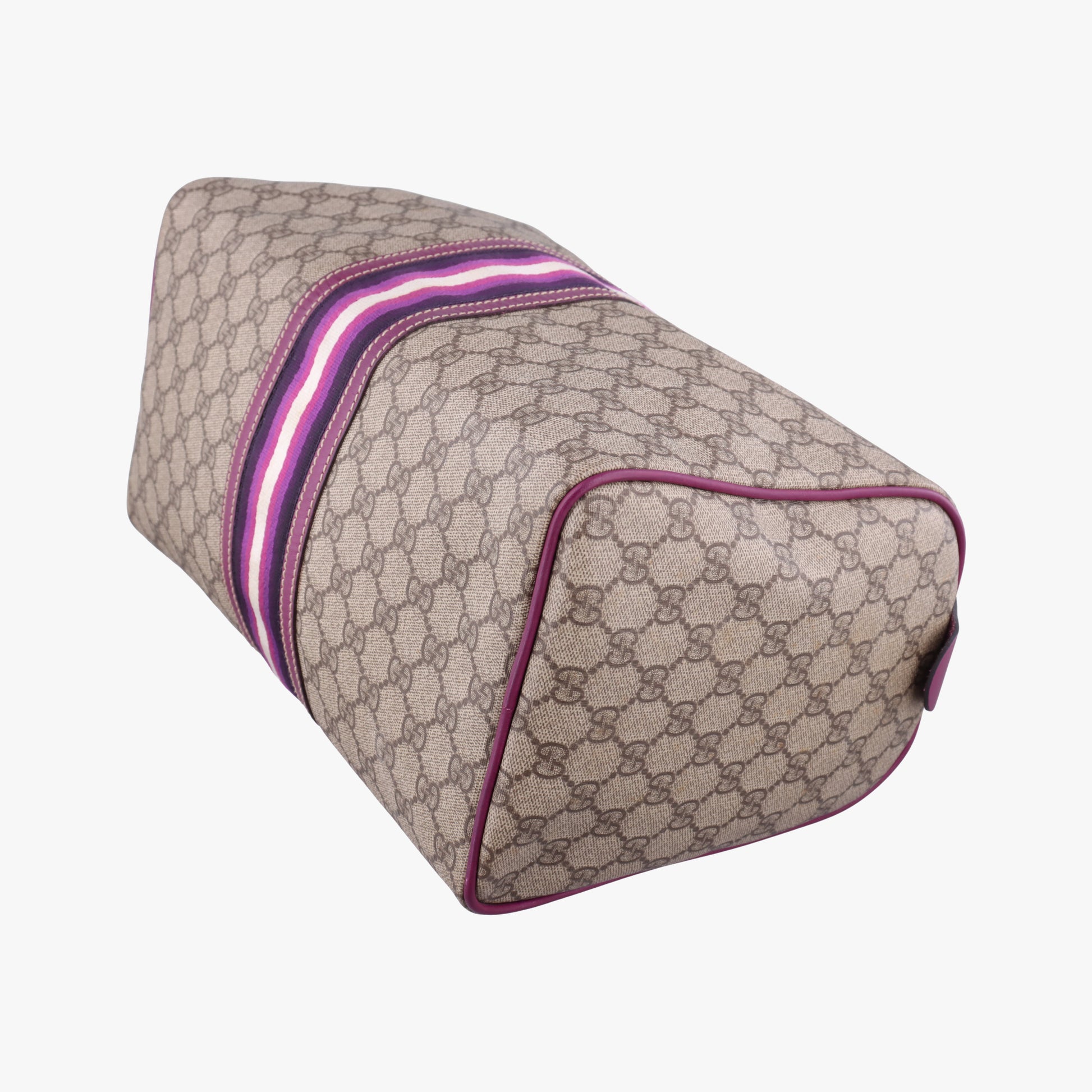 Web Joy GG Supreme beige×purple PVC coated canvas 189895 C2851381GGスプリーム ウェブジョイ ベージュ×パープル PVCコーティングキャンバス 189895 C2851381