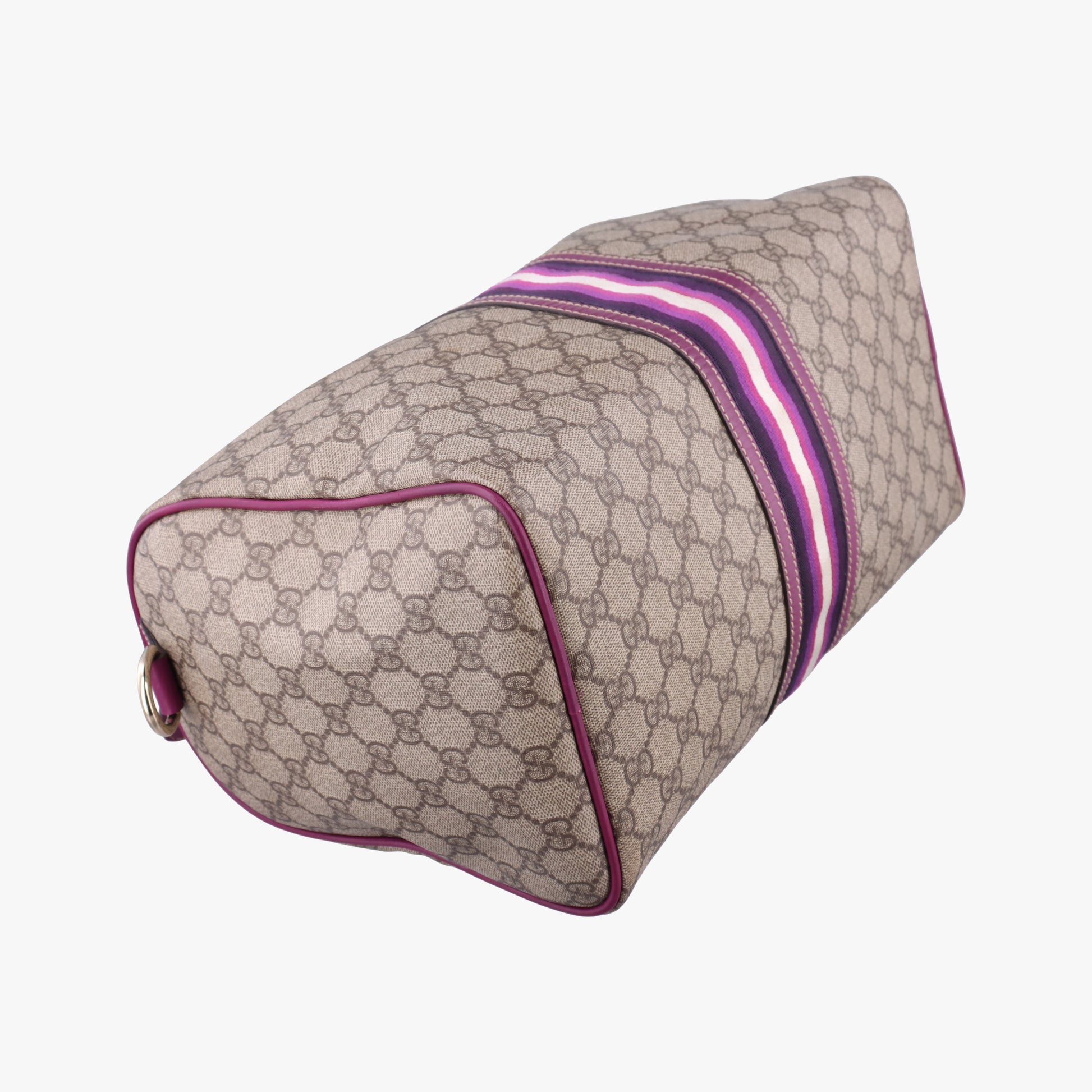 Web Joy GG Supreme beige×purple PVC coated canvas 189895 C2851381GGスプリーム ウェブジョイ ベージュ×パープル PVCコーティングキャンバス 189895 C2851381