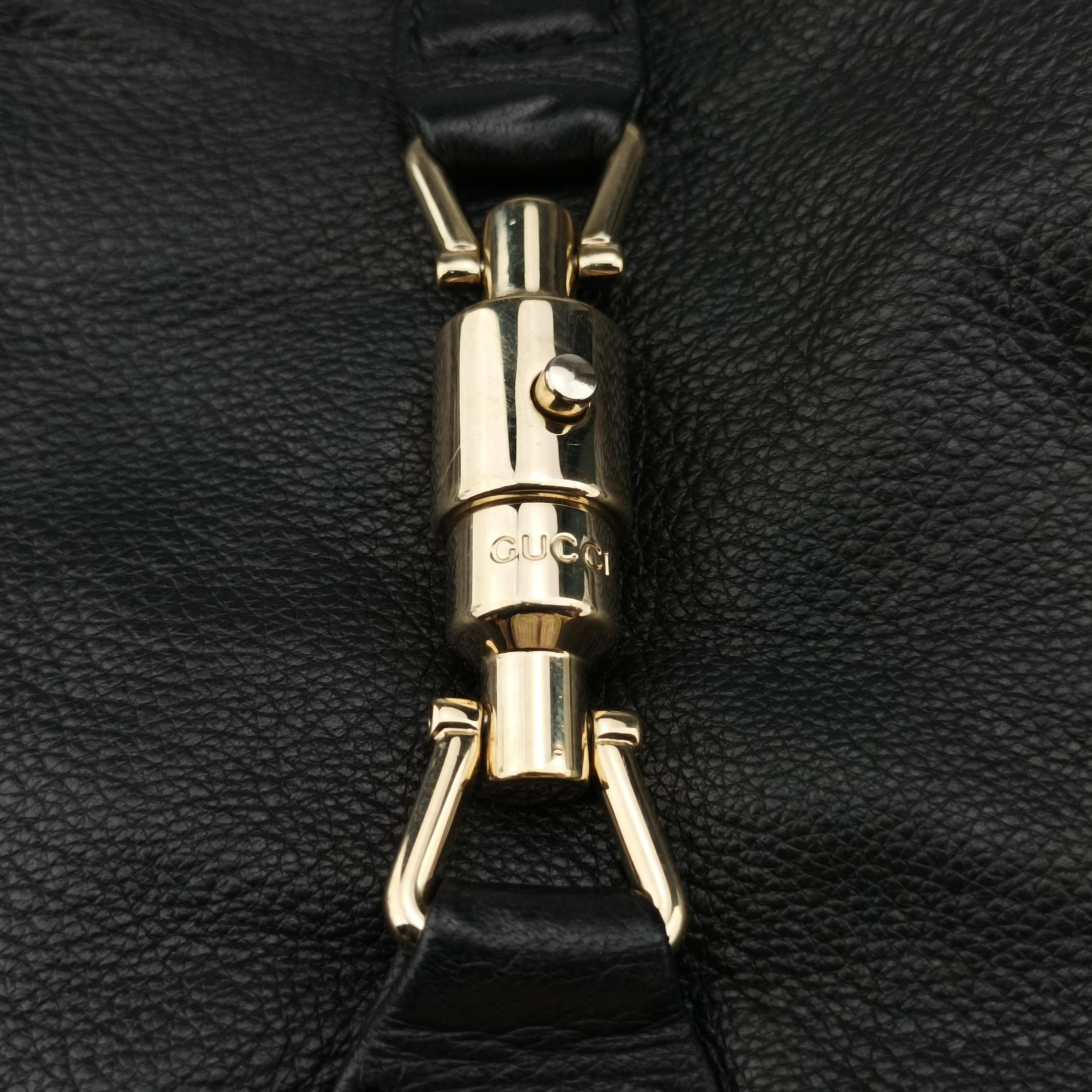 New Jackie Black Leather 223929 I7003491ニュージャッキー ブラック レザー 223929 I7003491