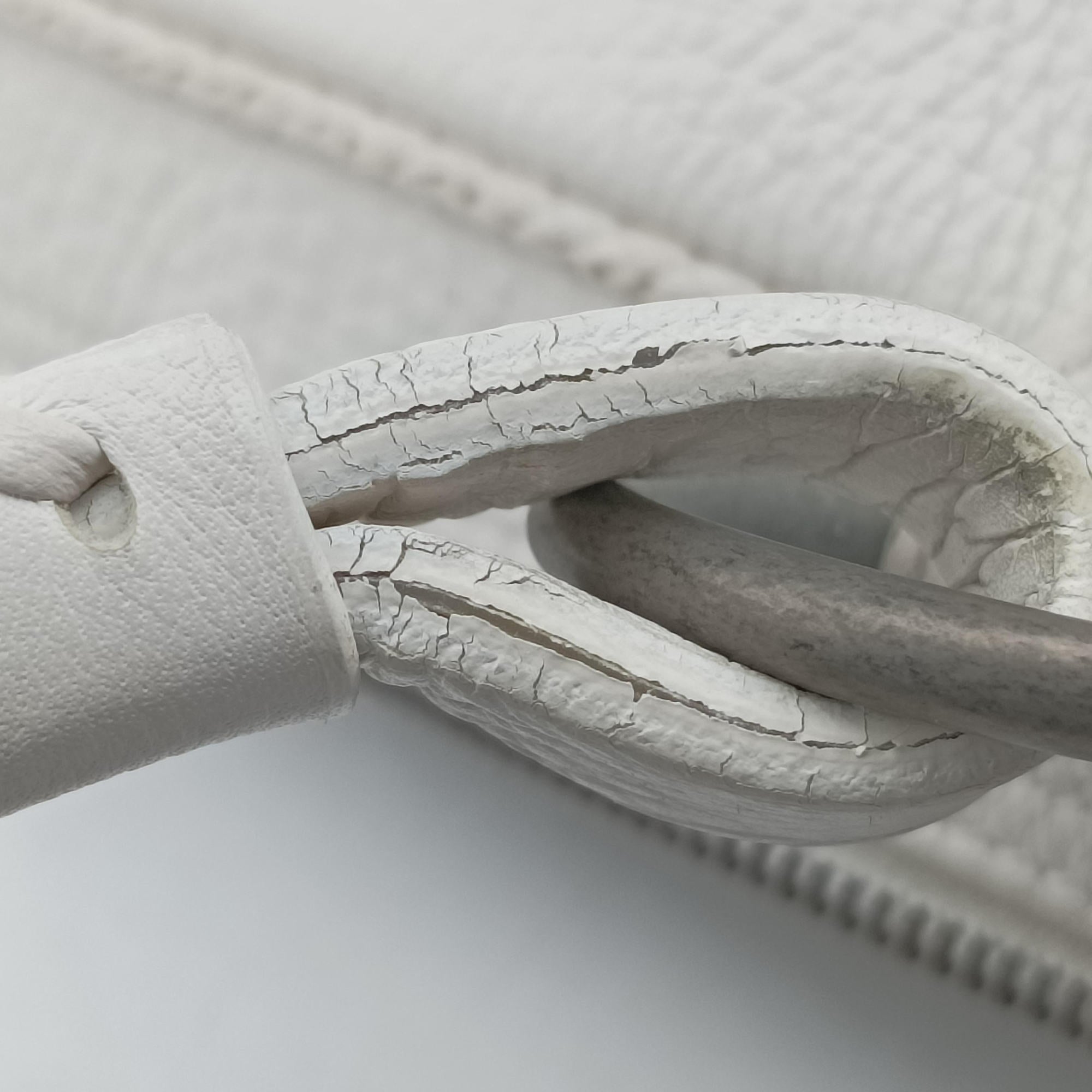 Gaucho White leather 01-RU-0037ガウチョ ホワイト レザー 01-RU-0037