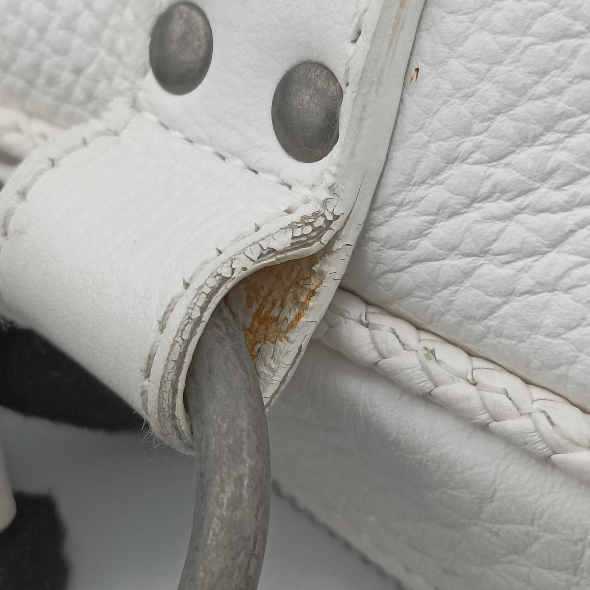 Gaucho White leather 01-RU-0037ガウチョ ホワイト レザー 01-RU-0037