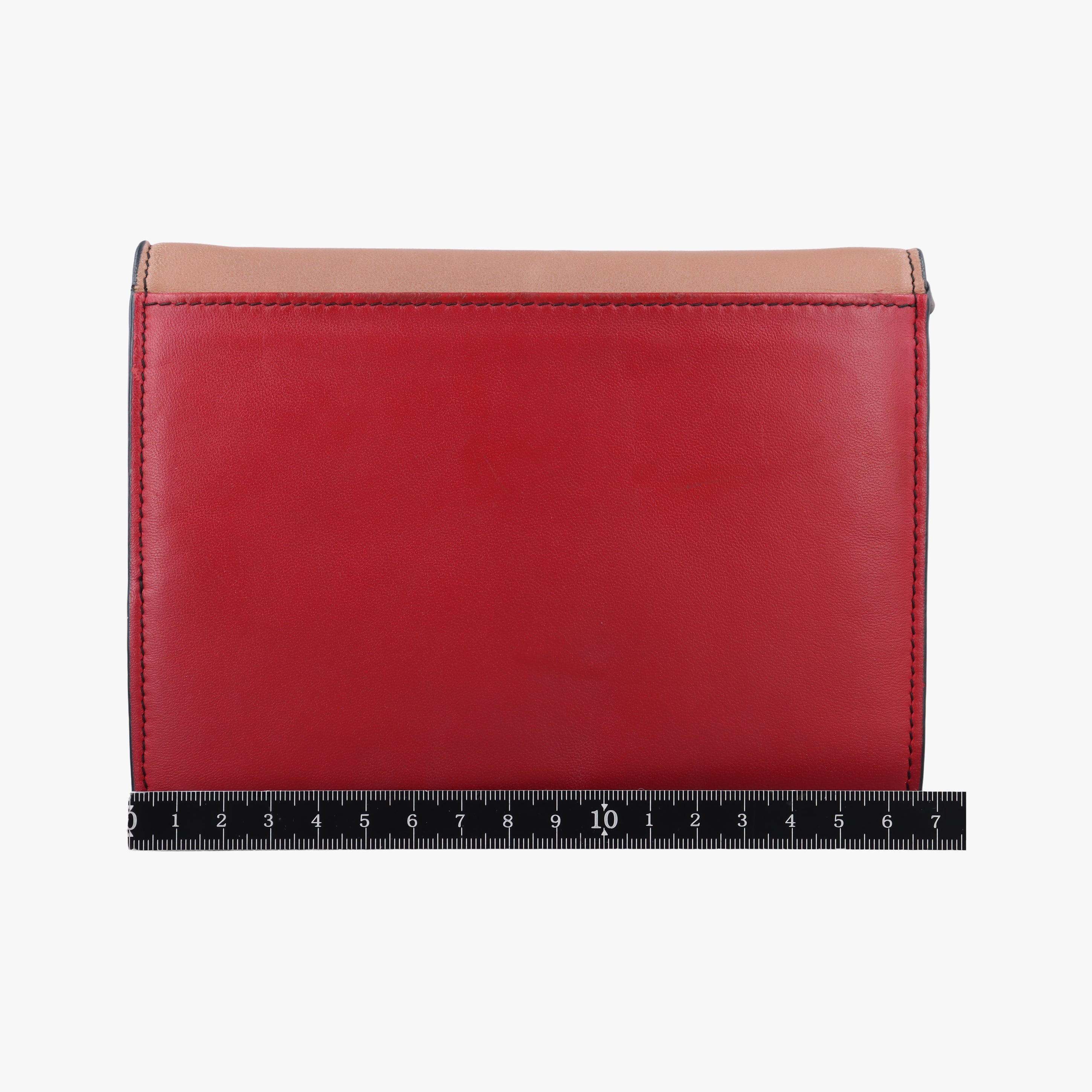 INTRECCIATO Brown×red×pink lambskin S01929525Lイントレチャート ブラウン×レッド×ピンク ラムスキン S01929525L