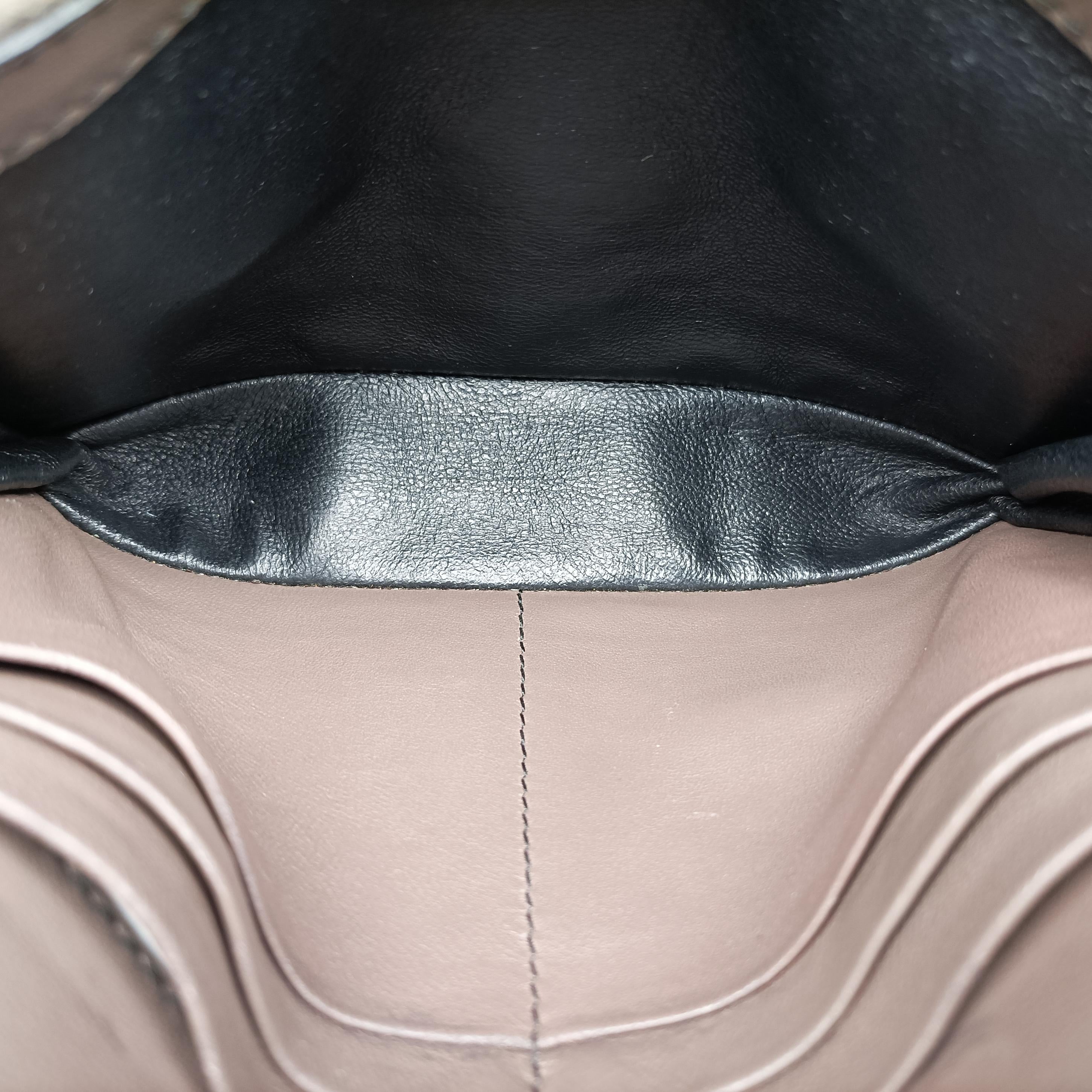 INTRECCIATO Brown×red×pink lambskin S01929525Lイントレチャート ブラウン×レッド×ピンク ラムスキン S01929525L