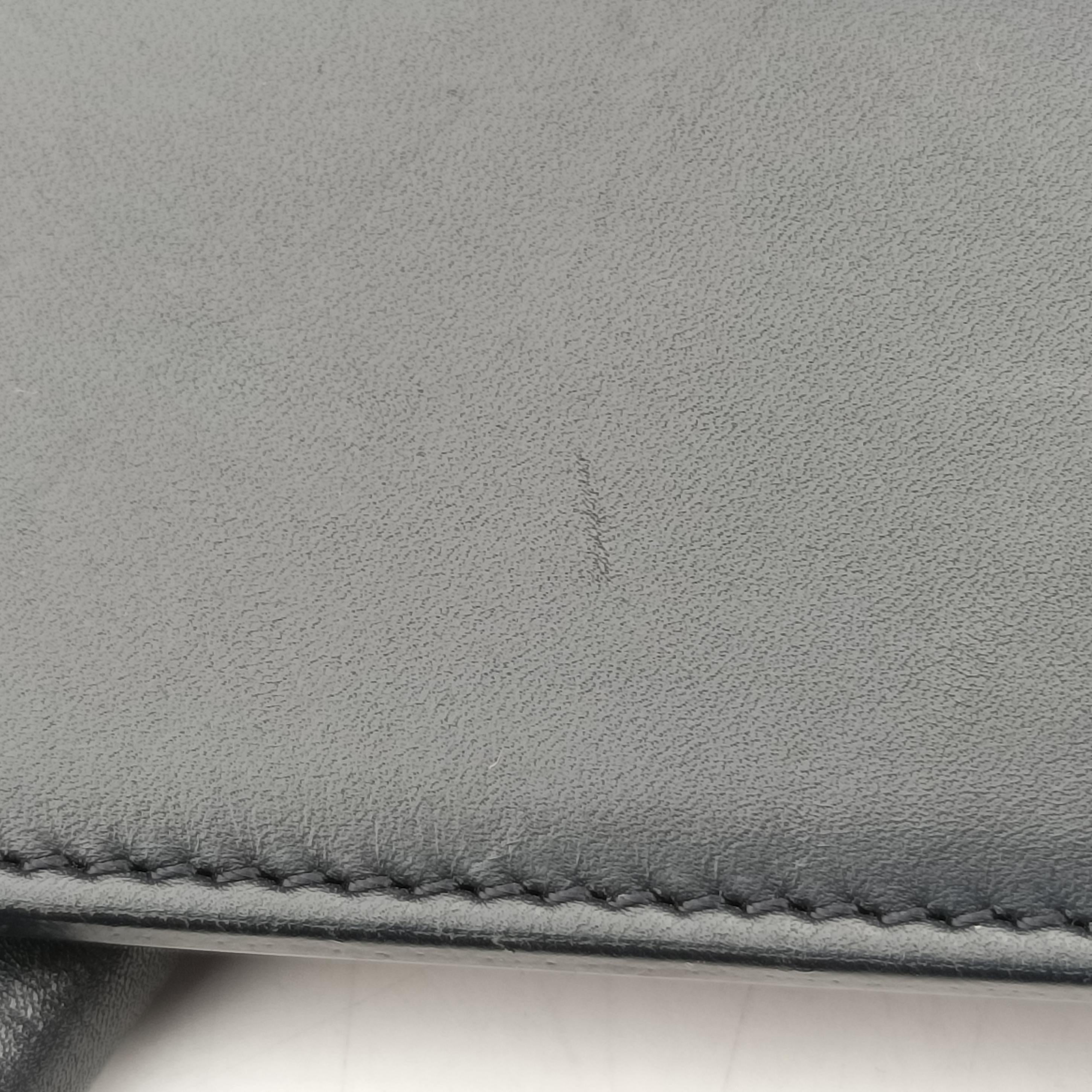 Luggage Micro shopper Blue×black Suede ×Leather W-GA-0164ラゲージマイクロショッパー ブルー×ブラック スエード × レザー W-GA-0164