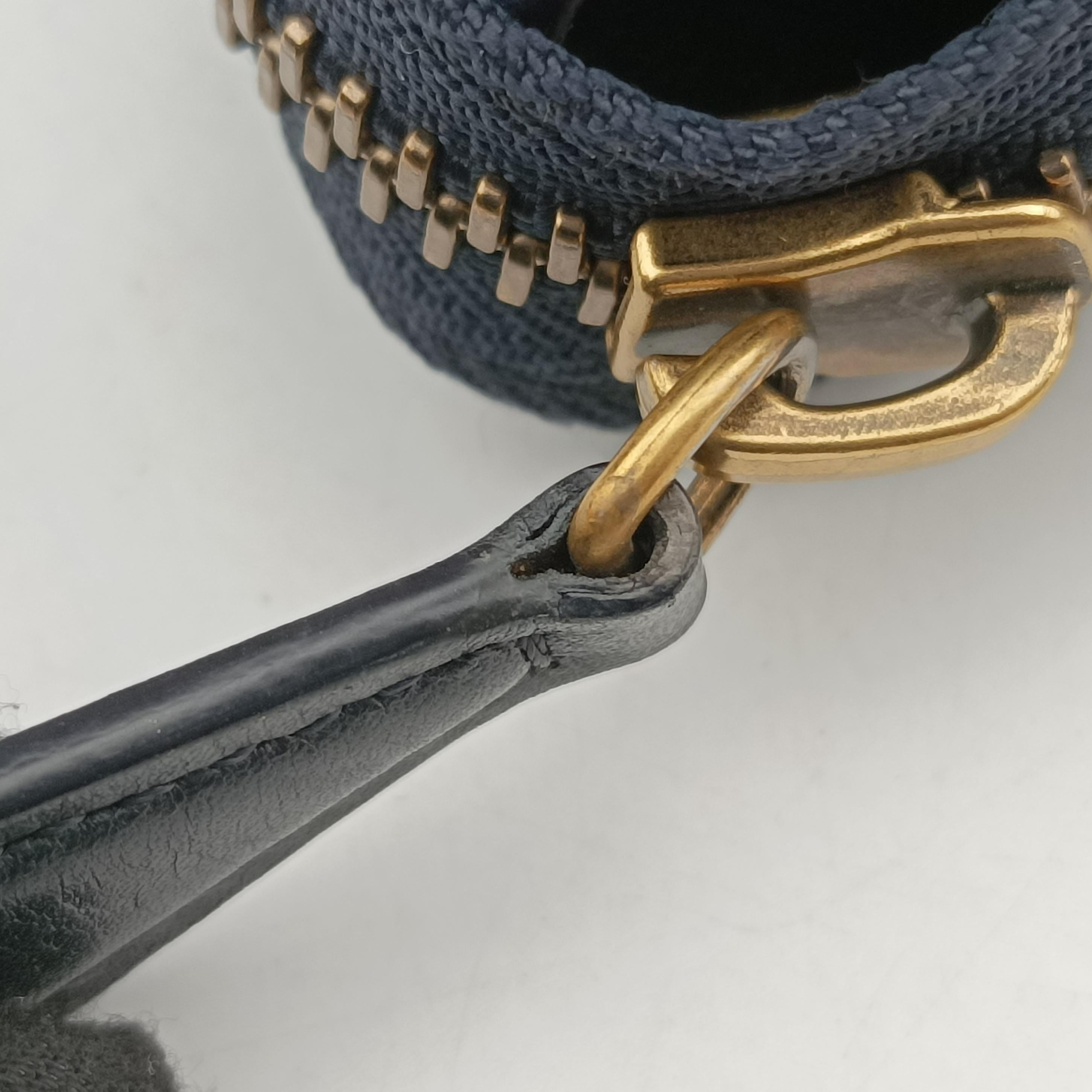 Luggage Micro shopper Blue×black Suede ×Leather W-GA-0164ラゲージマイクロショッパー ブルー×ブラック スエード × レザー W-GA-0164