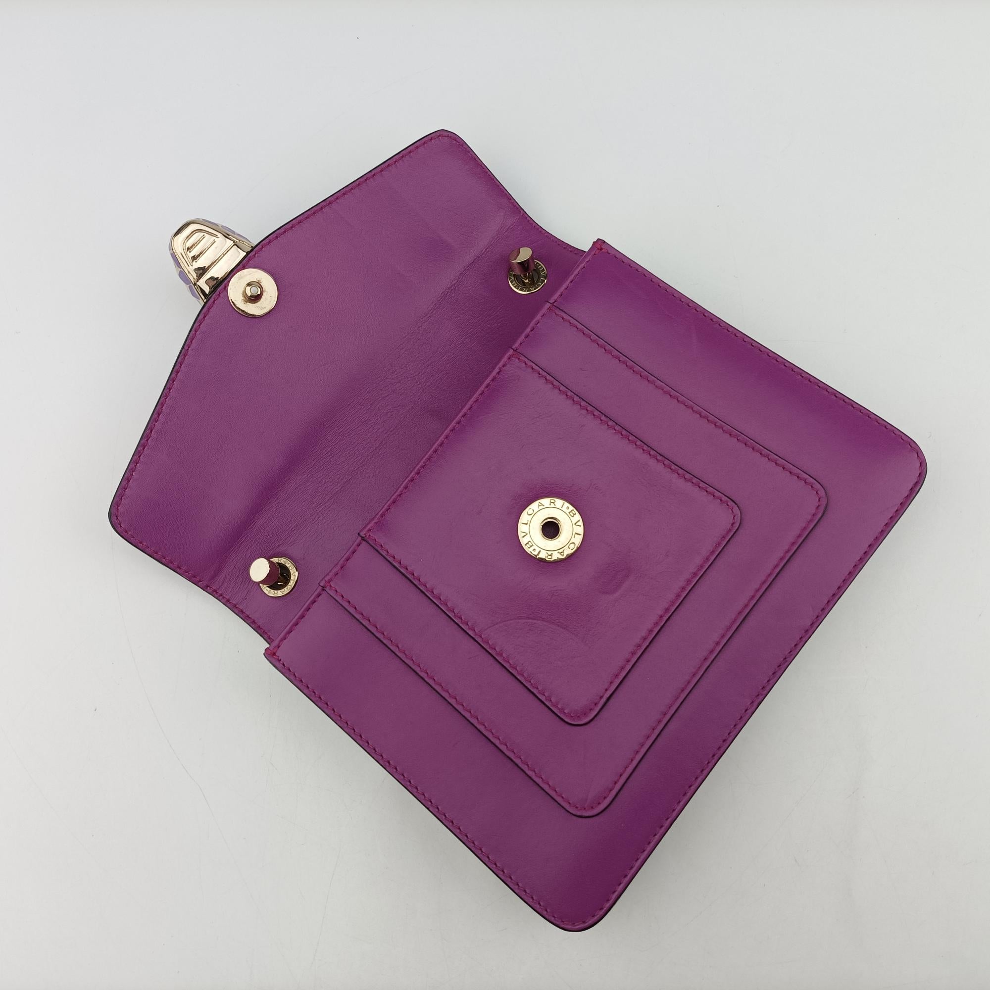 Serpenti Forever Purple Leather LD.N12.34573セルペンティ フォーエバー パープル レザー LD.N12.34573