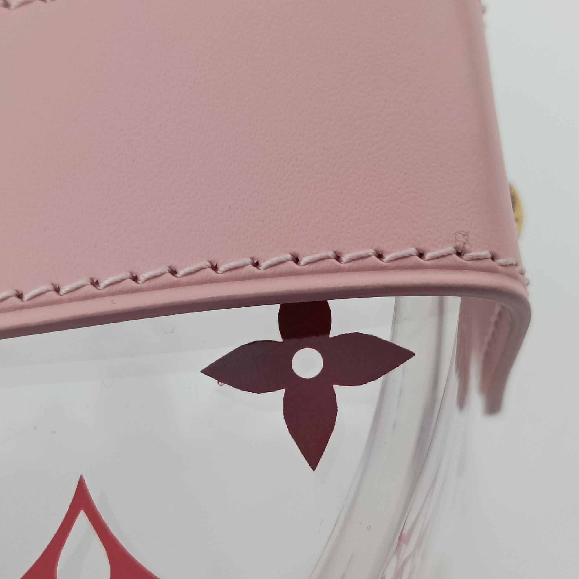 Boite Scott Trunk Jewelry Makeup Box Pink×multicolor Plexiglass GI0362 GI0362 DI0159ボワット スコット トランク ジュエリー メイクボックス ピンク×マルチカラー プレキシガラス GI0362 GI0362 DI0159