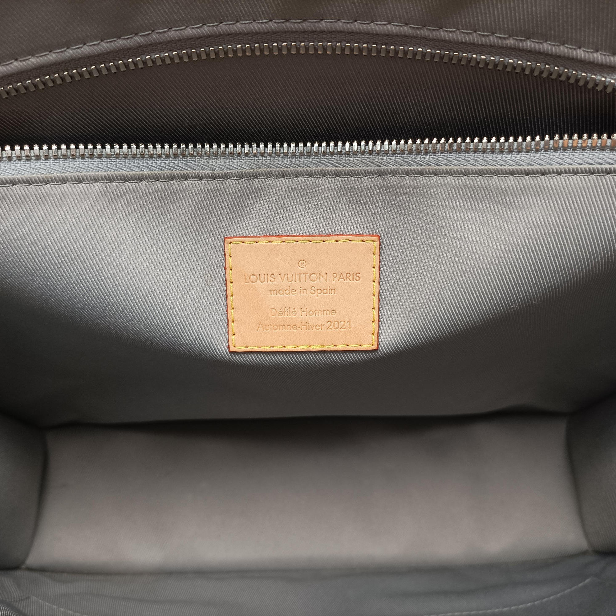 Monogram Mirror Sac Plat 2021AW Silver PVC coated canvas M45884 モノグラム ミラー サックプラ 2021AW シルバー PVCコーティングキャンバス M45884 