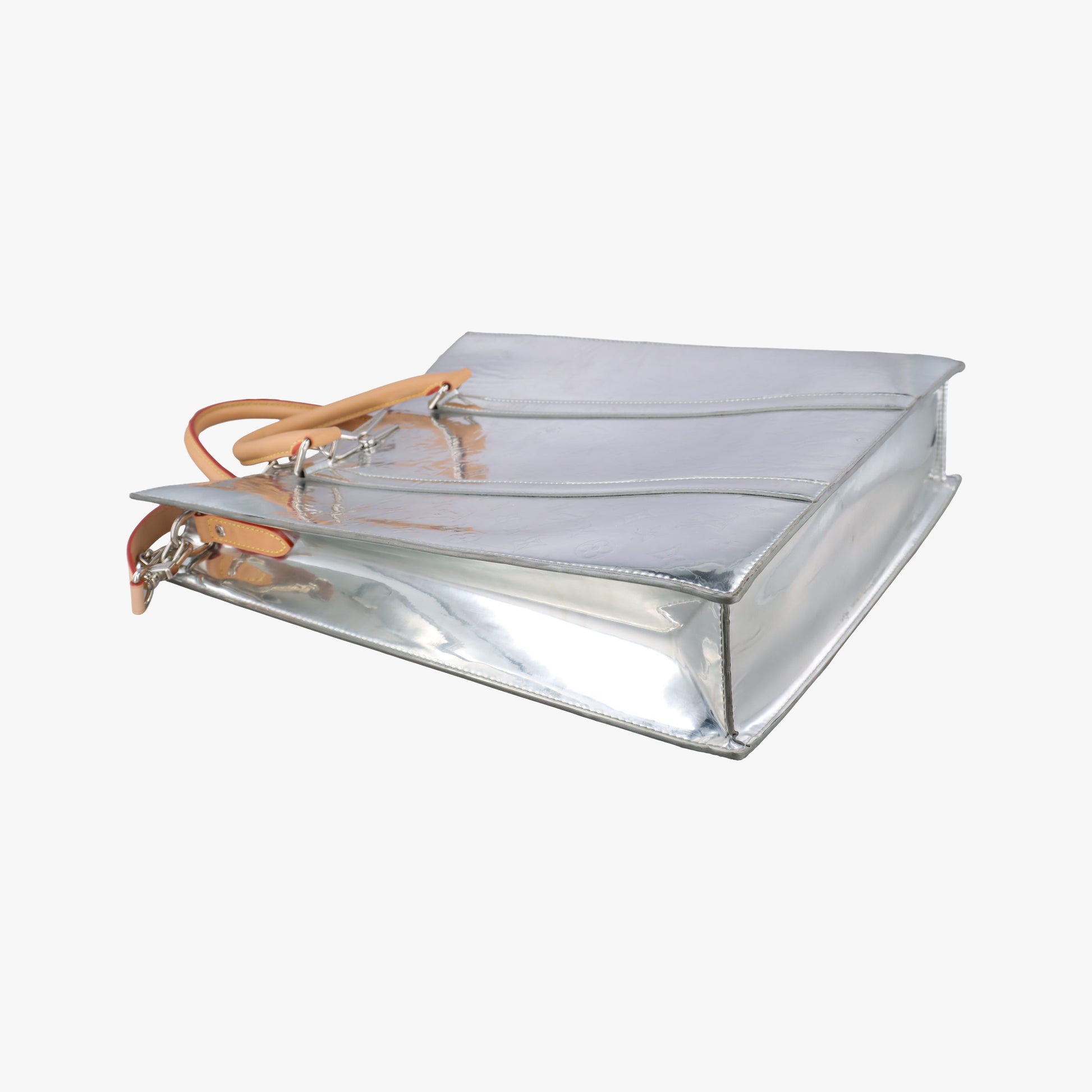 Monogram Mirror Sac Plat 2021AW Silver PVC coated canvas M45884 モノグラム ミラー サックプラ 2021AW シルバー PVCコーティングキャンバス M45884 