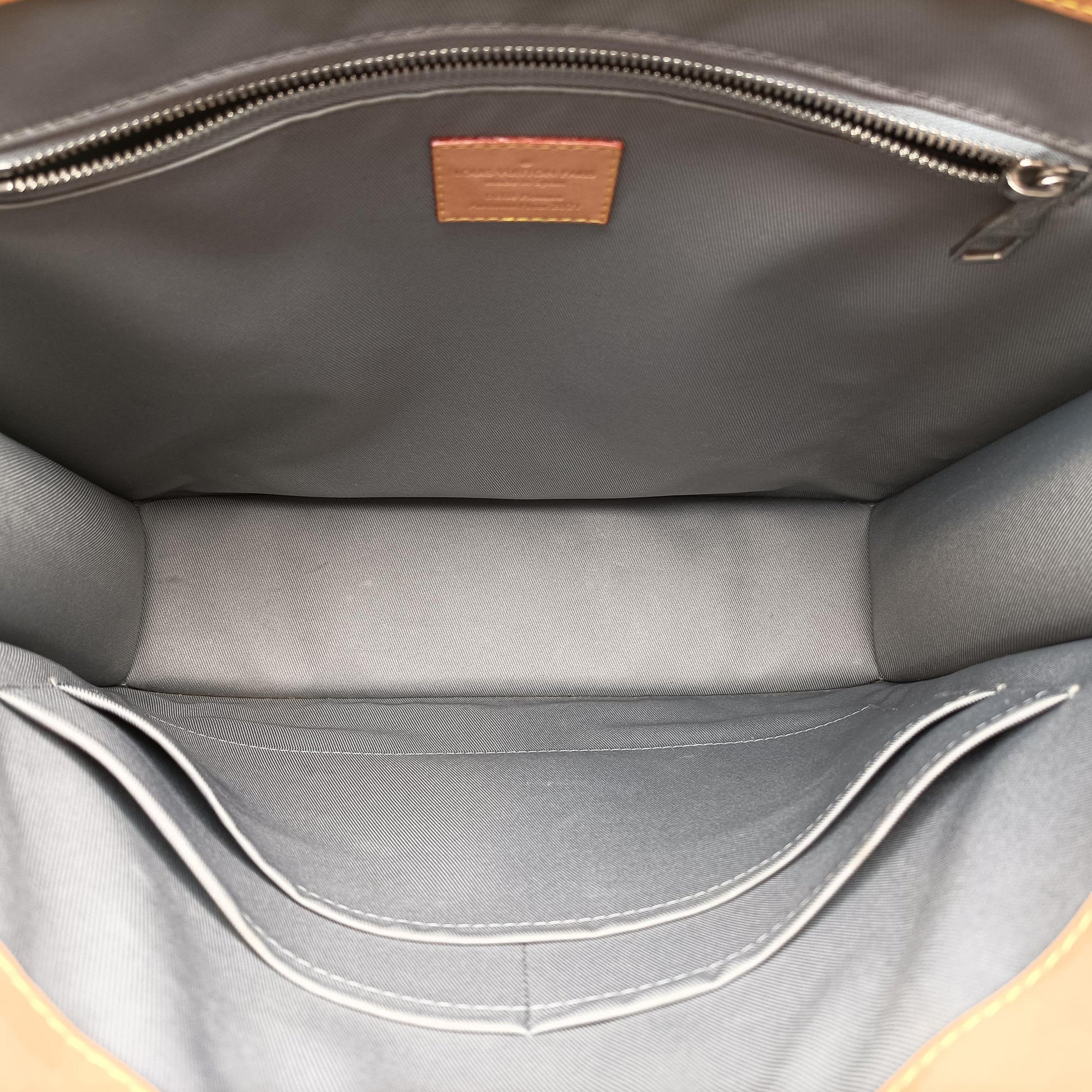 Monogram Mirror Sac Plat 2021AW Silver PVC coated canvas M45884 モノグラム ミラー サックプラ 2021AW シルバー PVCコーティングキャンバス M45884 