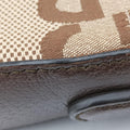 Jumbo GG Messenger brown canvas×leather 675891 I036573136ジャンボGG メッセンジャー ブラウン キャンバス×レザー 675891 I036573136