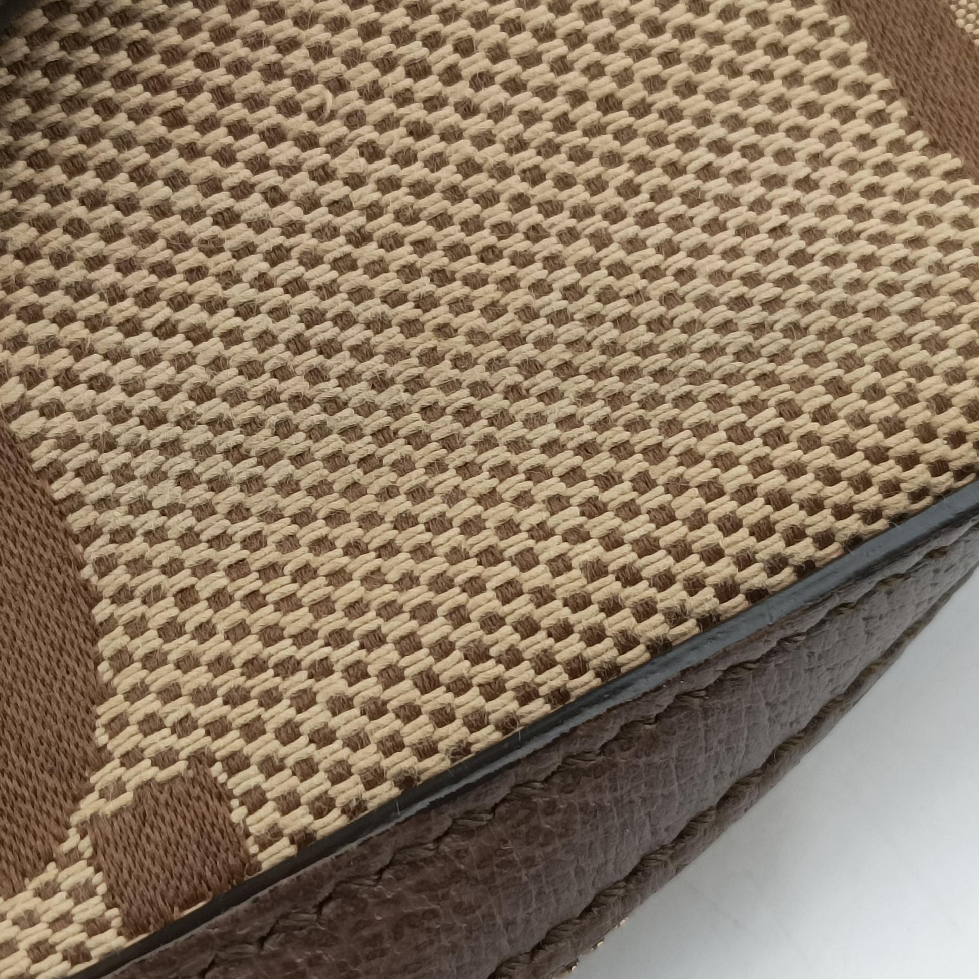 Jumbo GG Messenger brown canvas×leather 675891 I036573136ジャンボGG メッセンジャー ブラウン キャンバス×レザー 675891 I036573136