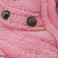 Le Cagole mini Pink Pile Fabric 671309.5812.O.002123ル カゴール ミニ ピンク パイル生地 671309.5812.O.002123