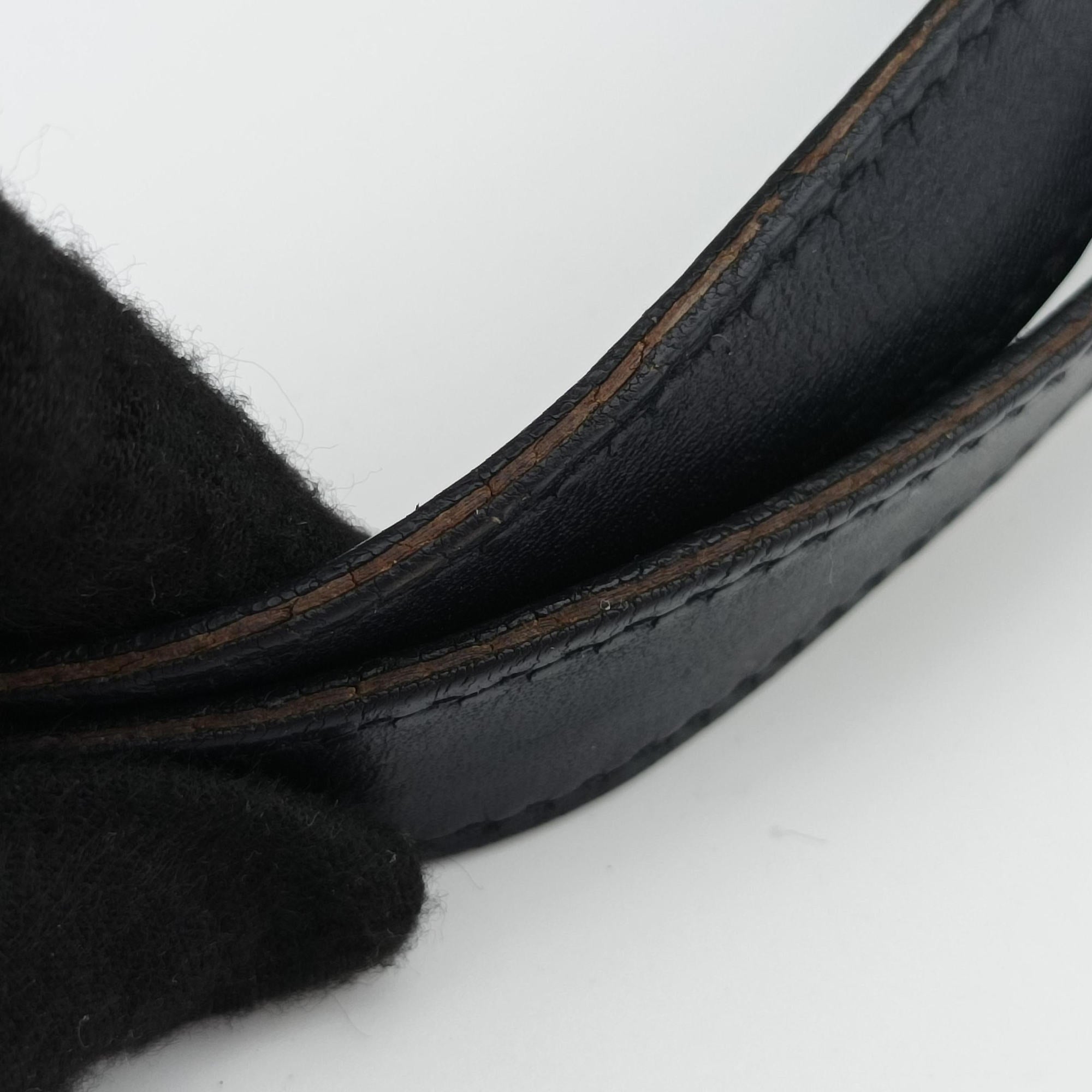 GG Supreme Brown×Navy PVC coated canvas×Leather 211137 I9014487GGスプリーム ベージュ×ネイビー PVCコーティングキャンバス×レザー 211137 I9014487