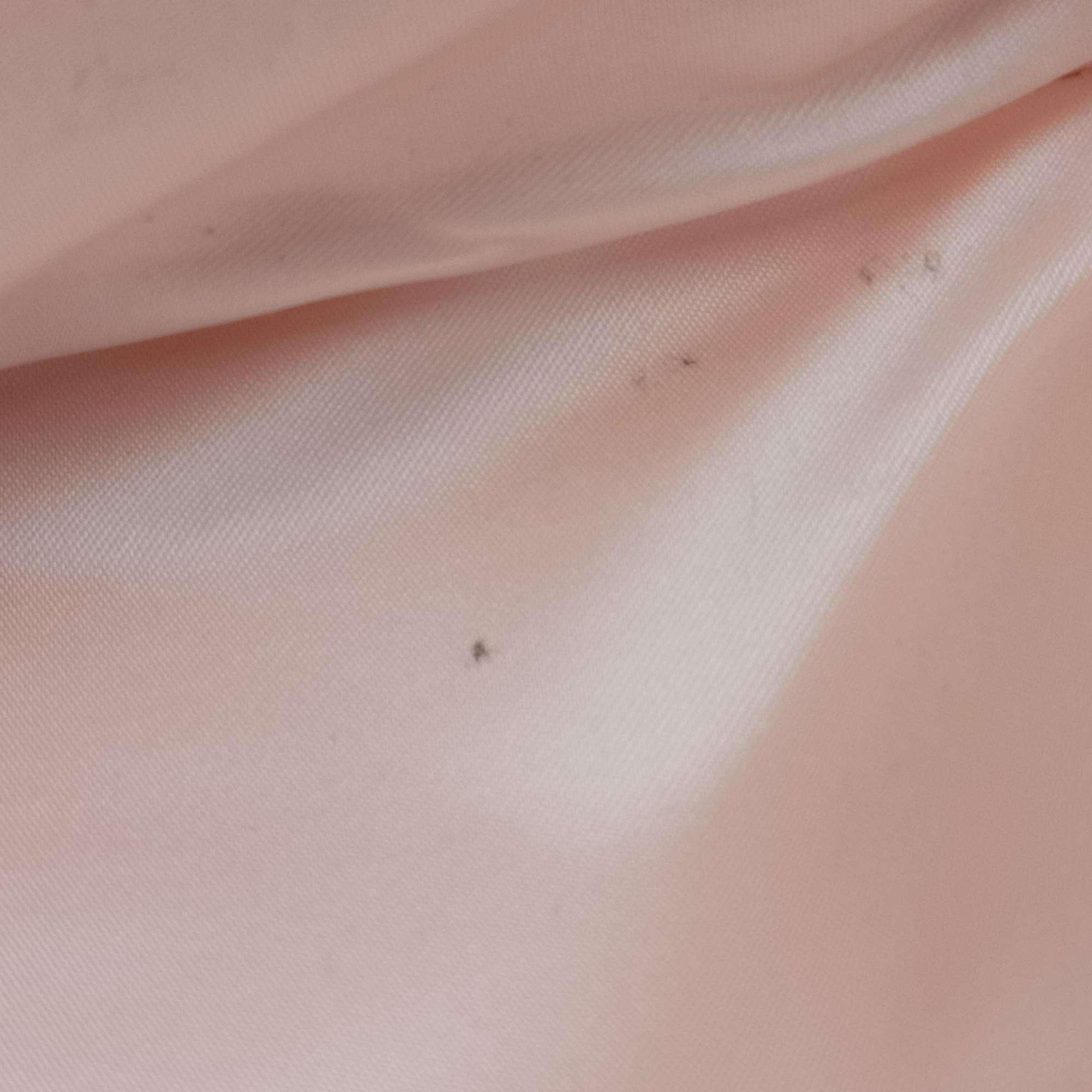 Romantic Trotter Beige x Pink PVC coated canvas 01-RU-1007ロマンティックトロッター ベージュ×ピンク PVCコーティングキャンバス 01-RU-1007