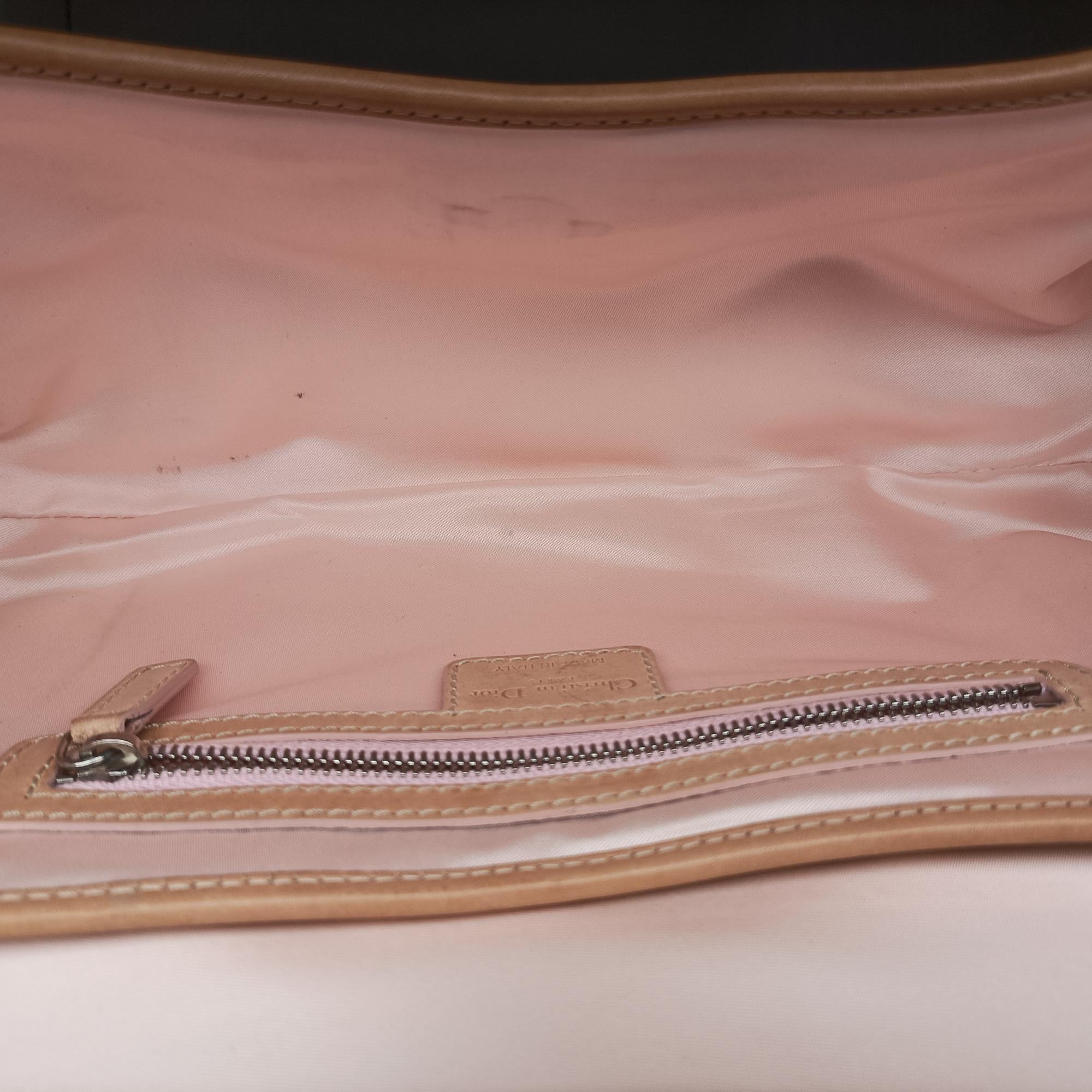 Romantic Trotter Beige x Pink PVC coated canvas 01-RU-1007ロマンティックトロッター ベージュ×ピンク PVCコーティングキャンバス 01-RU-1007