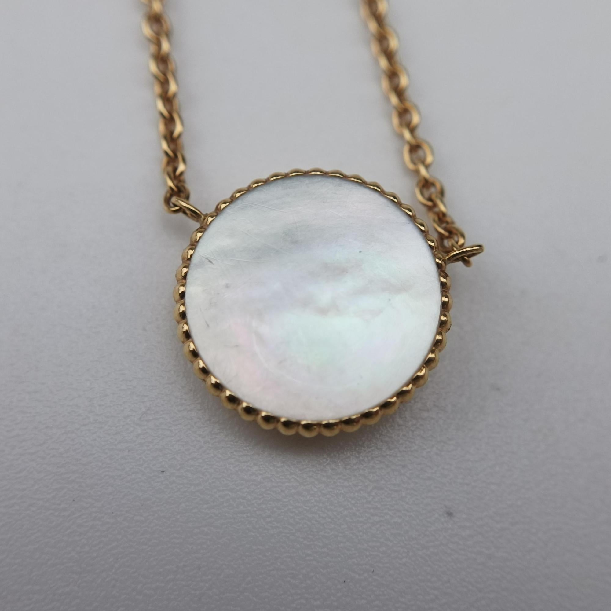 Rose des Vents medallion　 yellow gold x white AU750 201183ローズデヴァン メダリオン イエローゴールド×ホワイト AU750 201183