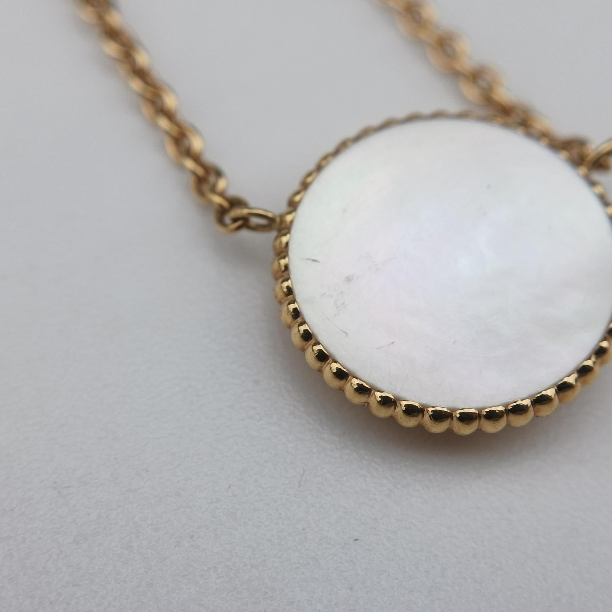 Rose des Vents medallion　 yellow gold x white AU750 201183ローズデヴァン メダリオン イエローゴールド×ホワイト AU750 201183