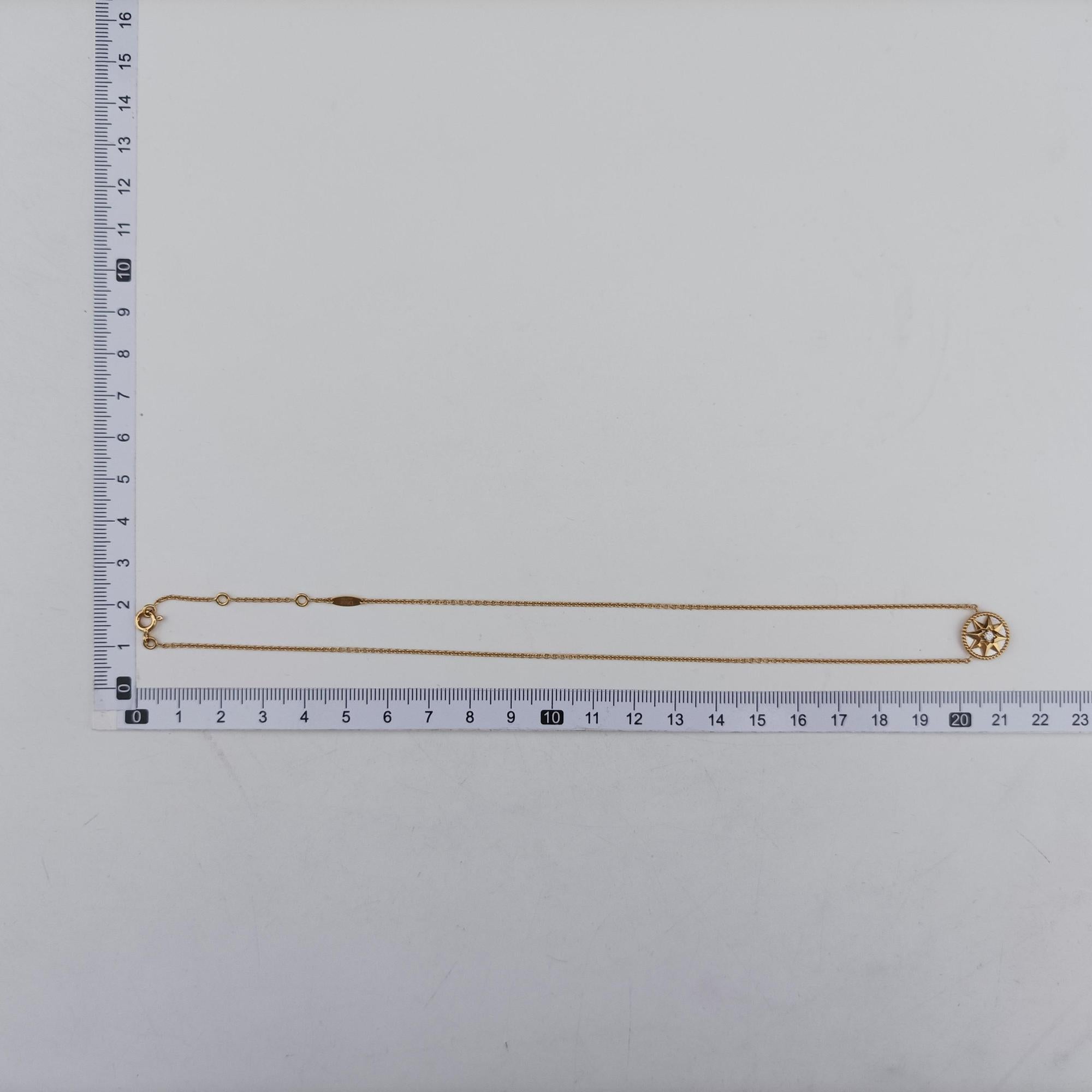 Rose des Vents medallion　 yellow gold x white AU750 201183ローズデヴァン メダリオン イエローゴールド×ホワイト AU750 201183