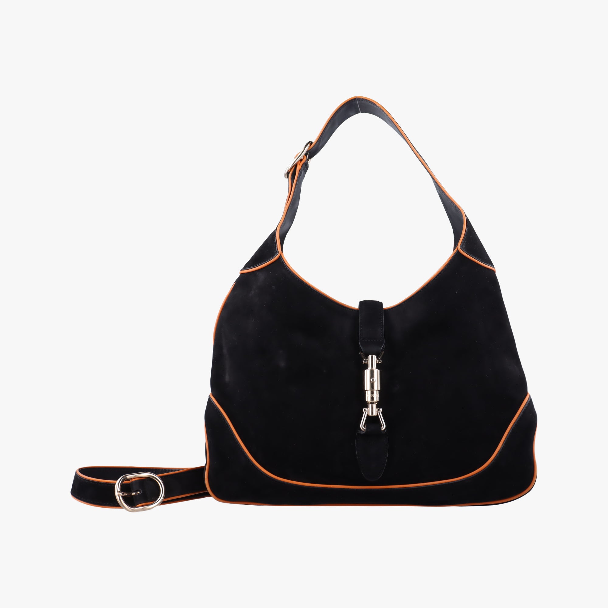 New Jackie Black suede H010188594ニュージャッキー ブラック スエード H010188594