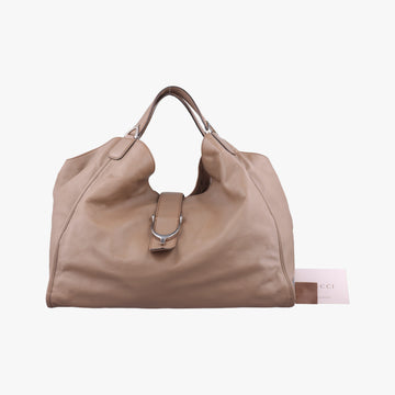 Soft Stirrup Beige Leather 296855 G012931695ソフト スターラップ ベージュ レザー 296855 G012931695