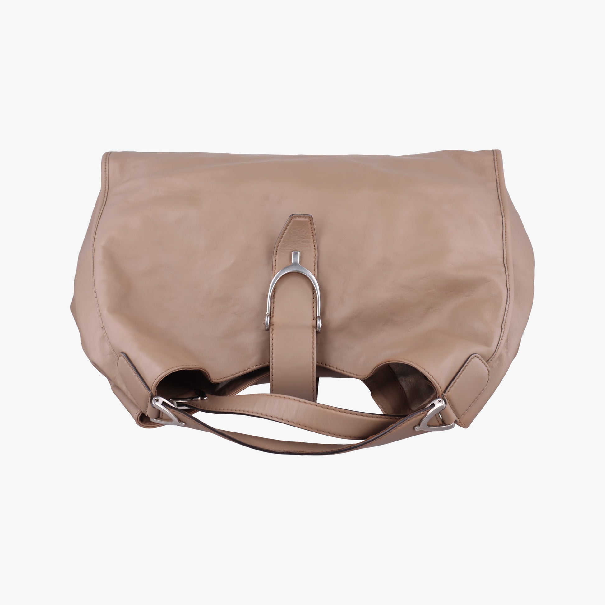 Soft Stirrup Beige Leather 296855 G012931695ソフト スターラップ ベージュ レザー 296855 G012931695
