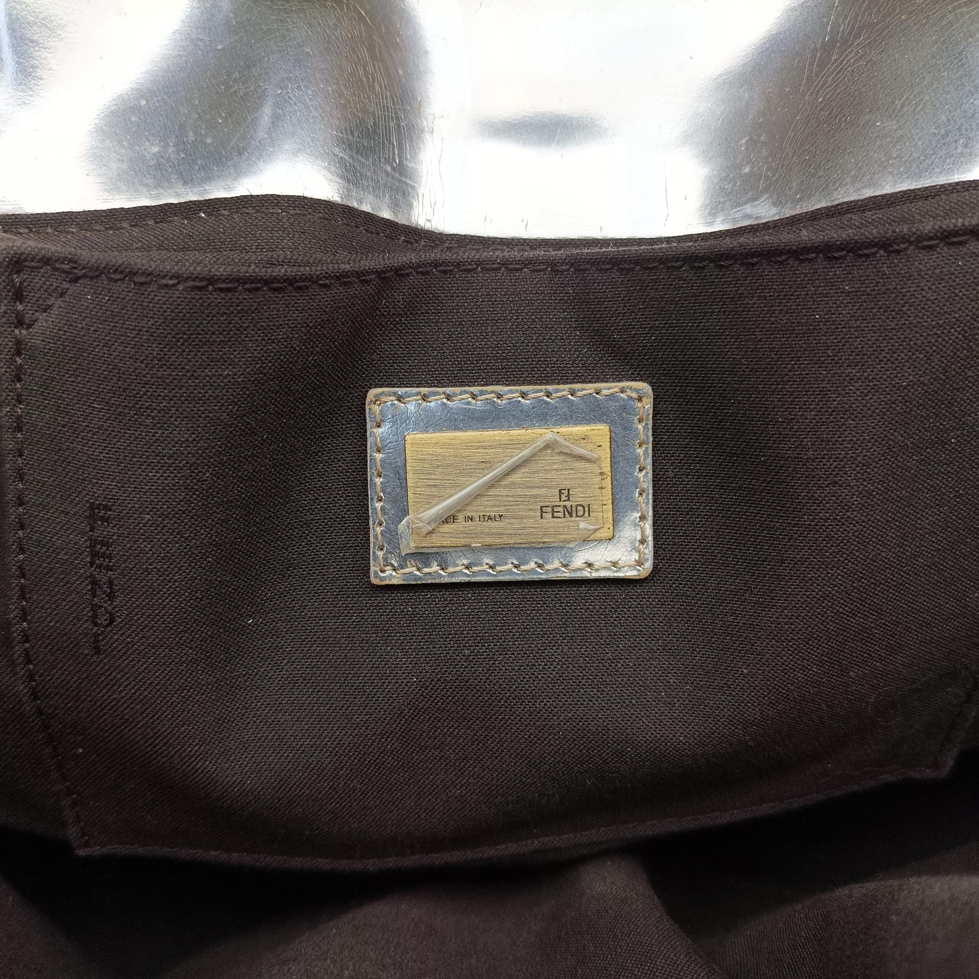 B Bag Beige x Silver straw 2415-8BN165-VUM-078Bバッグ ベージュ×シルバー ストロー 2415-8BN165-VUM-078