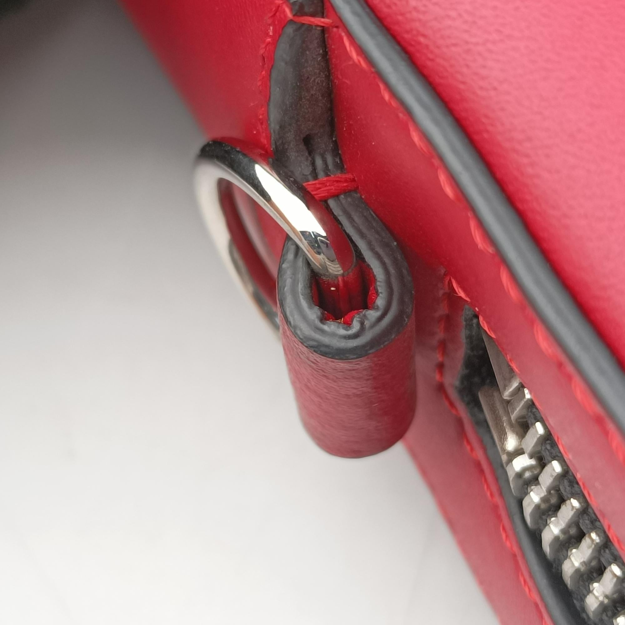 Camera case Red x Black Leather 7M0286 7M0286 A9ZX 208-0397カメラケース レッド×ブラック レザー 7M0286 7M0286 A9ZX 208-0397