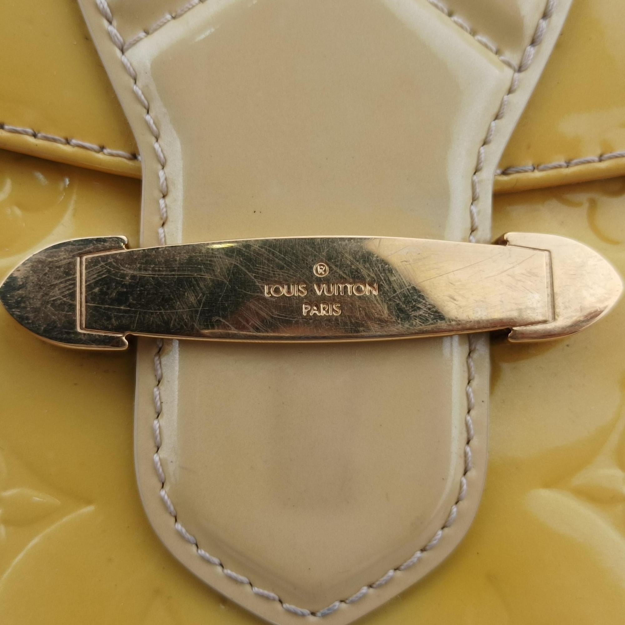 Bellflower PM Yellow Vernis M91731 FL2172ベルフラワーPM イエロー ヴェルニ M91731 FL2172