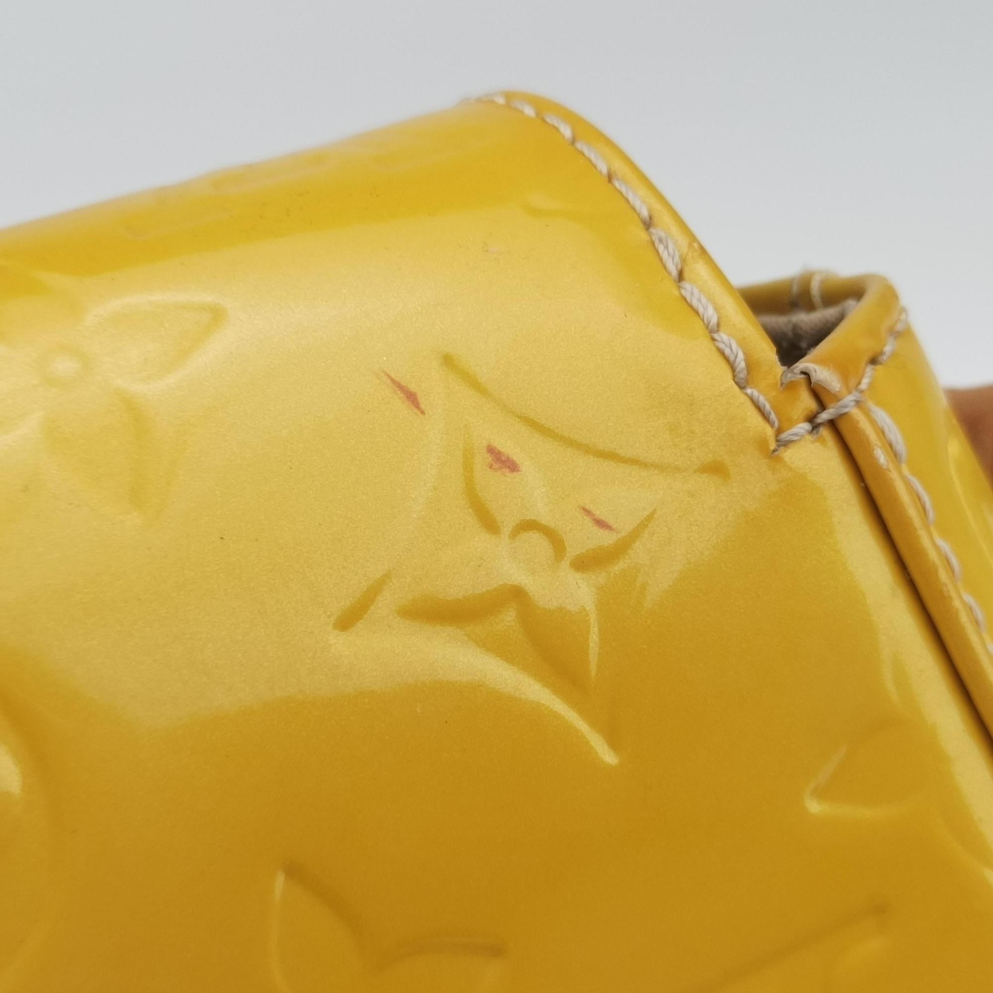 Bellflower PM Yellow Vernis M91731 FL2172ベルフラワーPM イエロー ヴェルニ M91731 FL2172