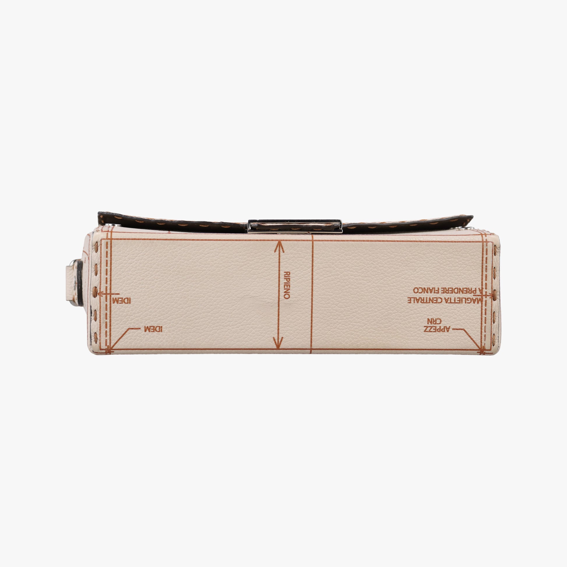 Soft Trunk Beige Leather 7VA565 7VA565-ARAV-248-10429ソフトトランク  ベージュ レザー 7VA565 7VA565-ARAV-248-10429