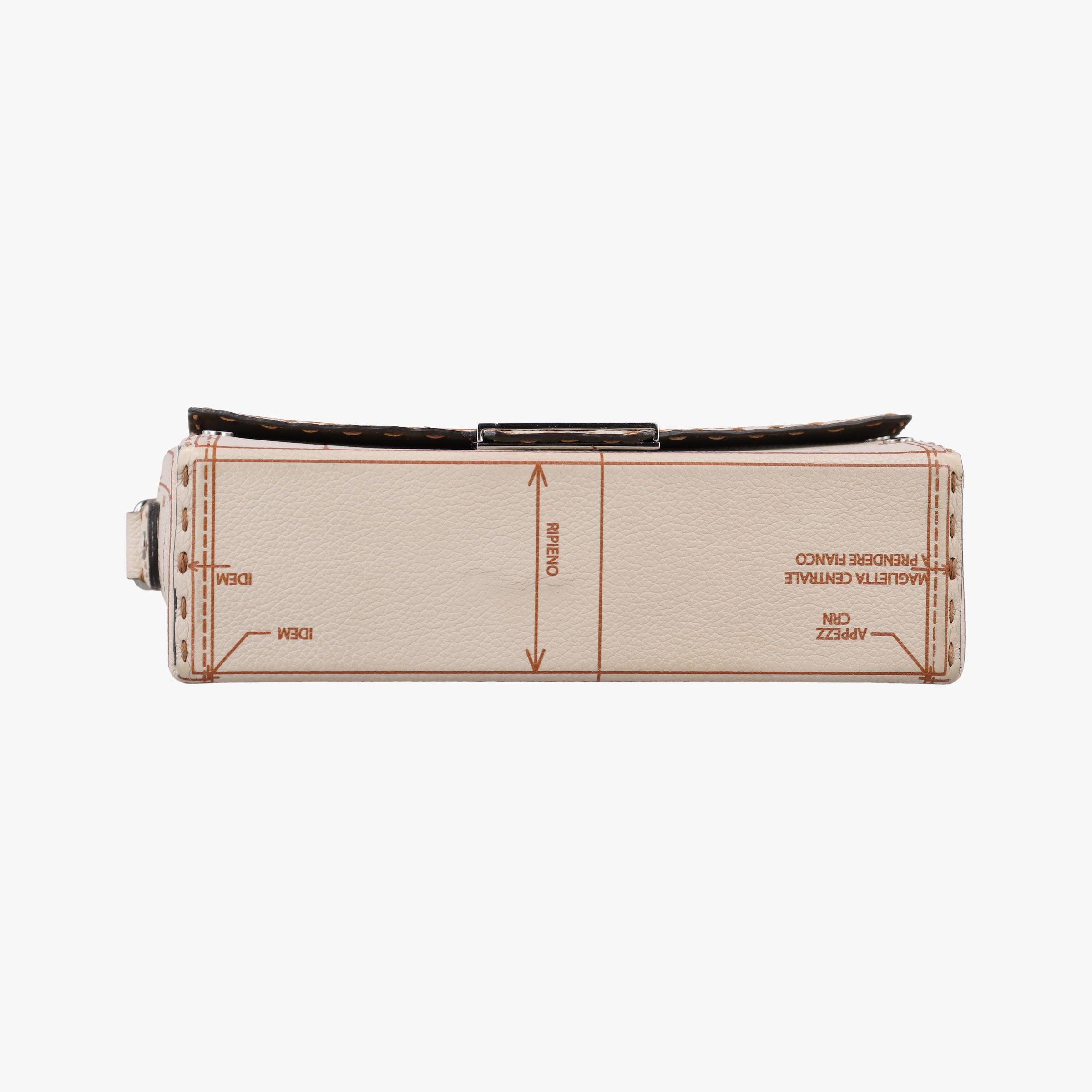 Soft Trunk Beige Leather 7VA565 7VA565-ARAV-248-10429ソフトトランク  ベージュ レザー 7VA565 7VA565-ARAV-248-10429