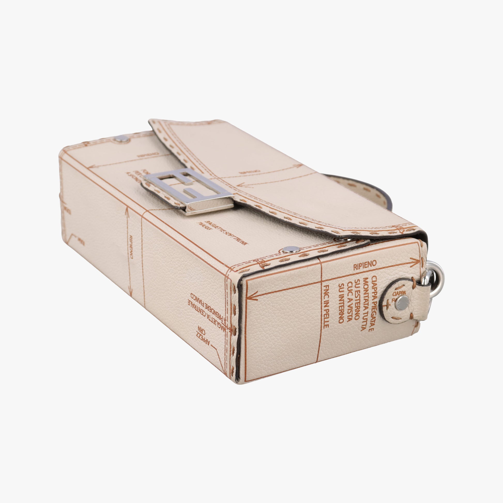 Soft Trunk Beige Leather 7VA565 7VA565-ARAV-248-10429ソフトトランク  ベージュ レザー 7VA565 7VA565-ARAV-248-10429