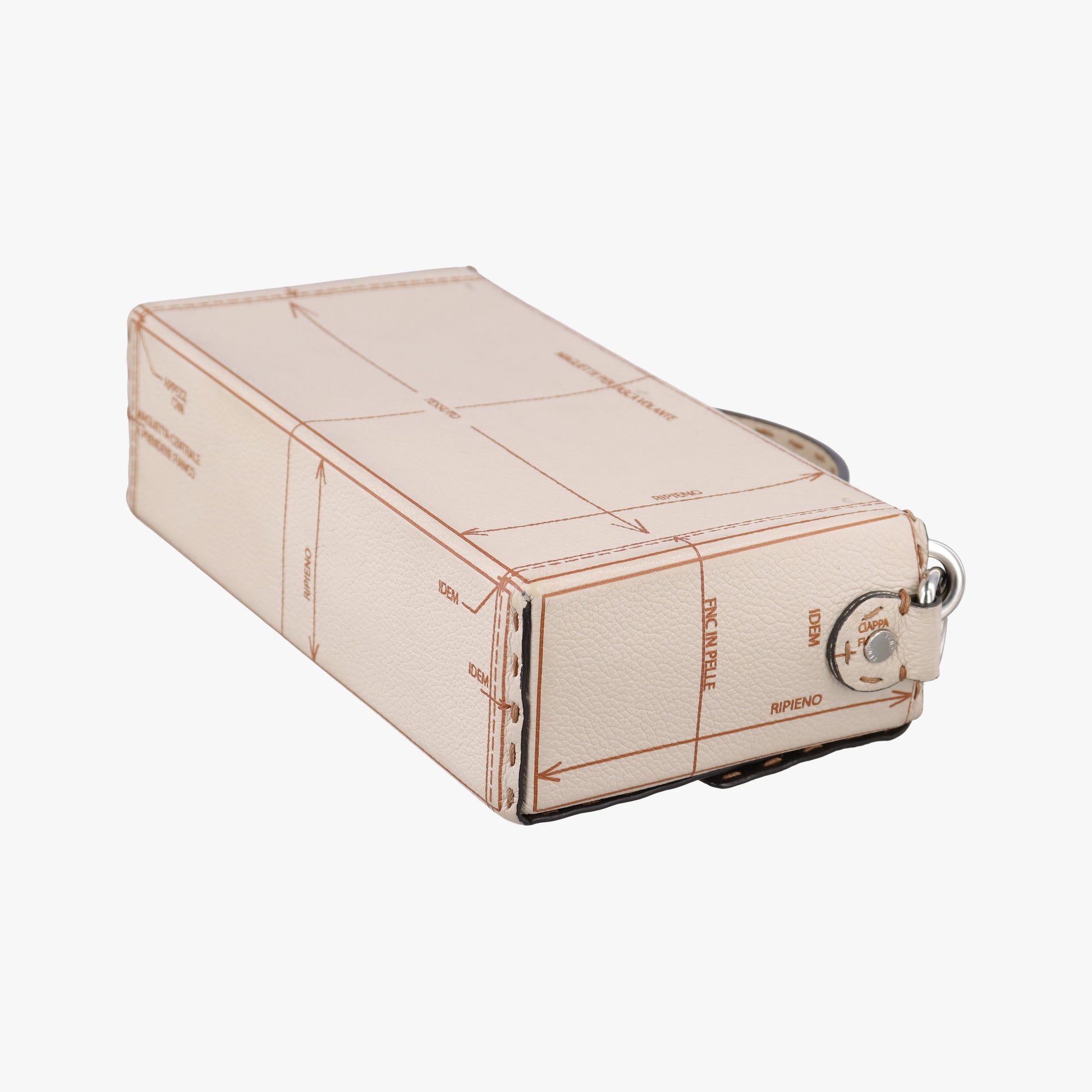 Soft Trunk Beige Leather 7VA565 7VA565-ARAV-248-10429ソフトトランク  ベージュ レザー 7VA565 7VA565-ARAV-248-10429