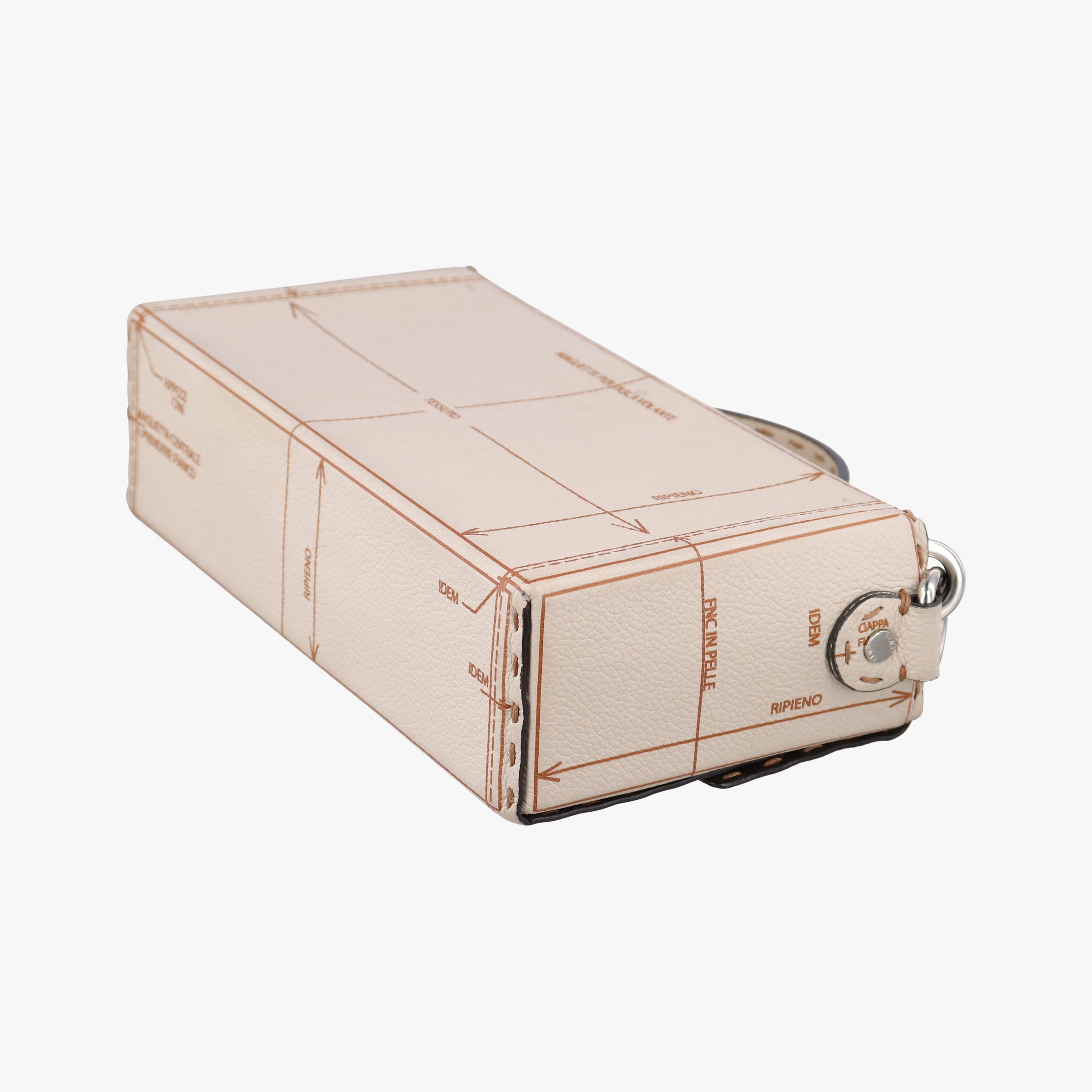 Soft Trunk Beige Leather 7VA565 7VA565-ARAV-248-10429ソフトトランク  ベージュ レザー 7VA565 7VA565-ARAV-248-10429